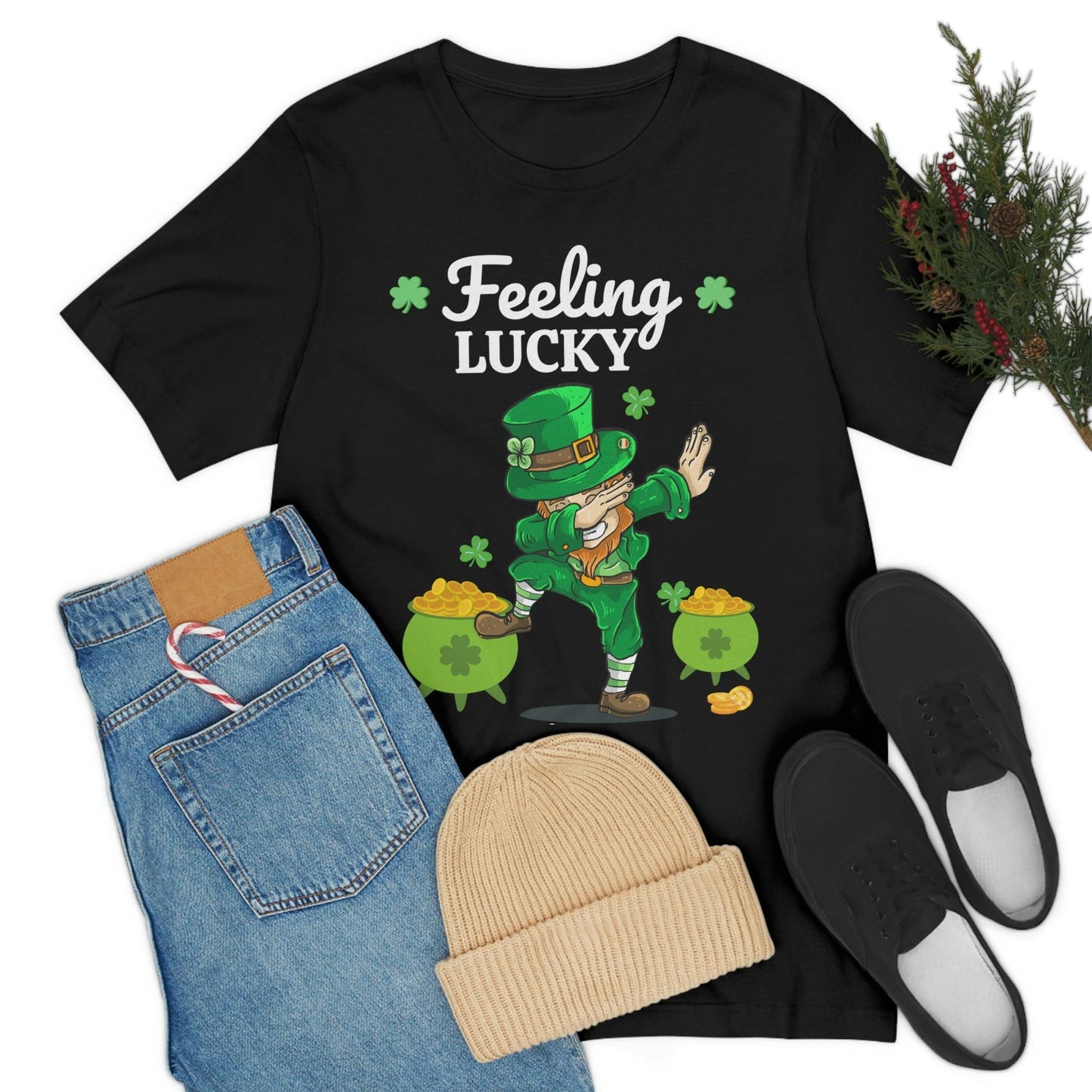 Feeling Lucky St Patrick's Day shirt - Shamrock shirt - shenanigans shirt St Paddys day Shirt - St Patricks day gift - Giftsmojo