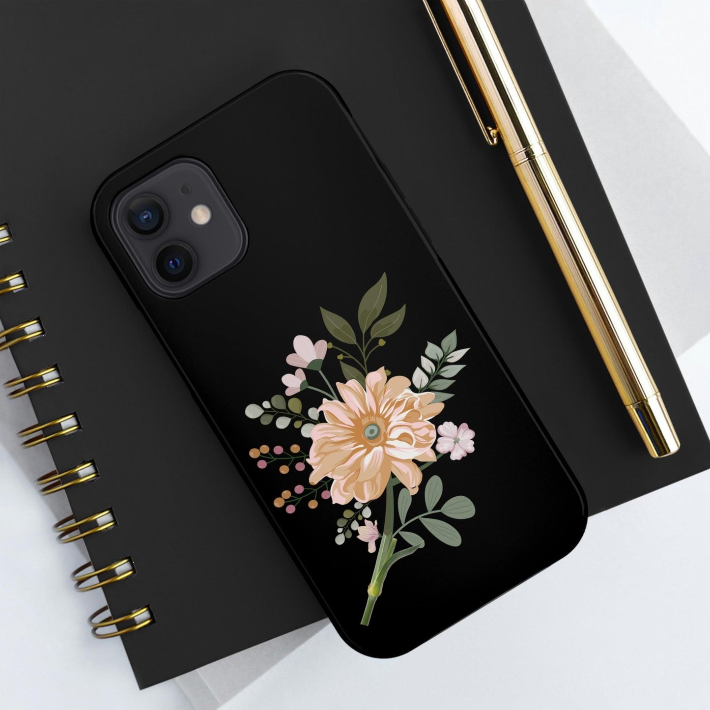 Floral Phone case, Tough Phone Cases, Mom Phone Case fit for iPhone 14 Pro, 13, 12, 11 Pro Max, Xr, Xs, 8+, 7, And Samsung S6