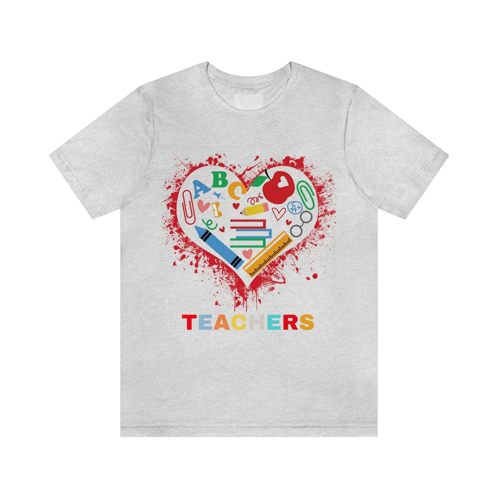 Love Teachers Shirt - Teacher Appreciation Shirt - Giftsmojo
