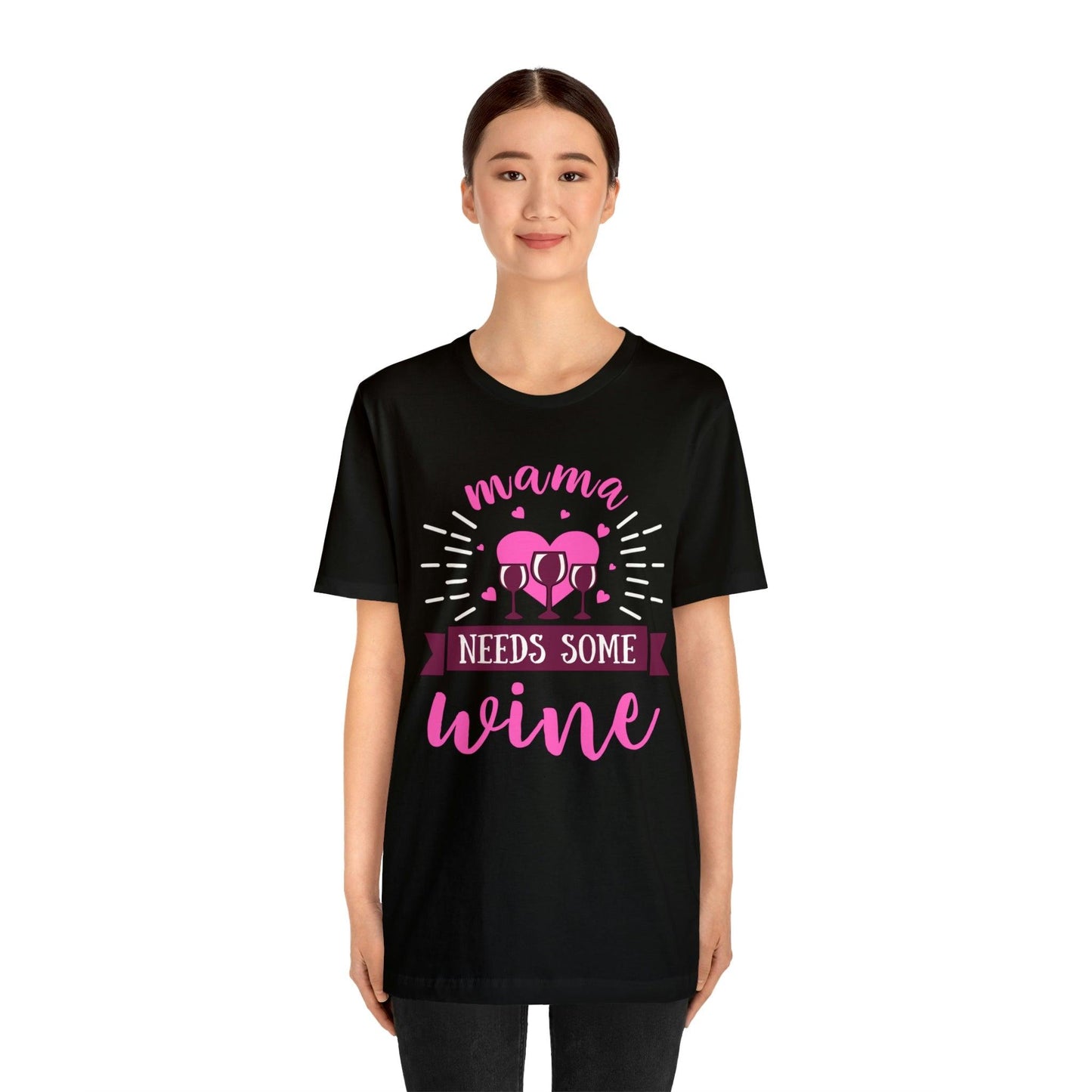 Mama Needs Some Wine Shirt, Wine Shirt, Gift For Mom, Drinking Shirt, Gift For Wife, Funny Wife Shirt, Wine Lover Shirt, Funny Mom Shirt - Giftsmojo