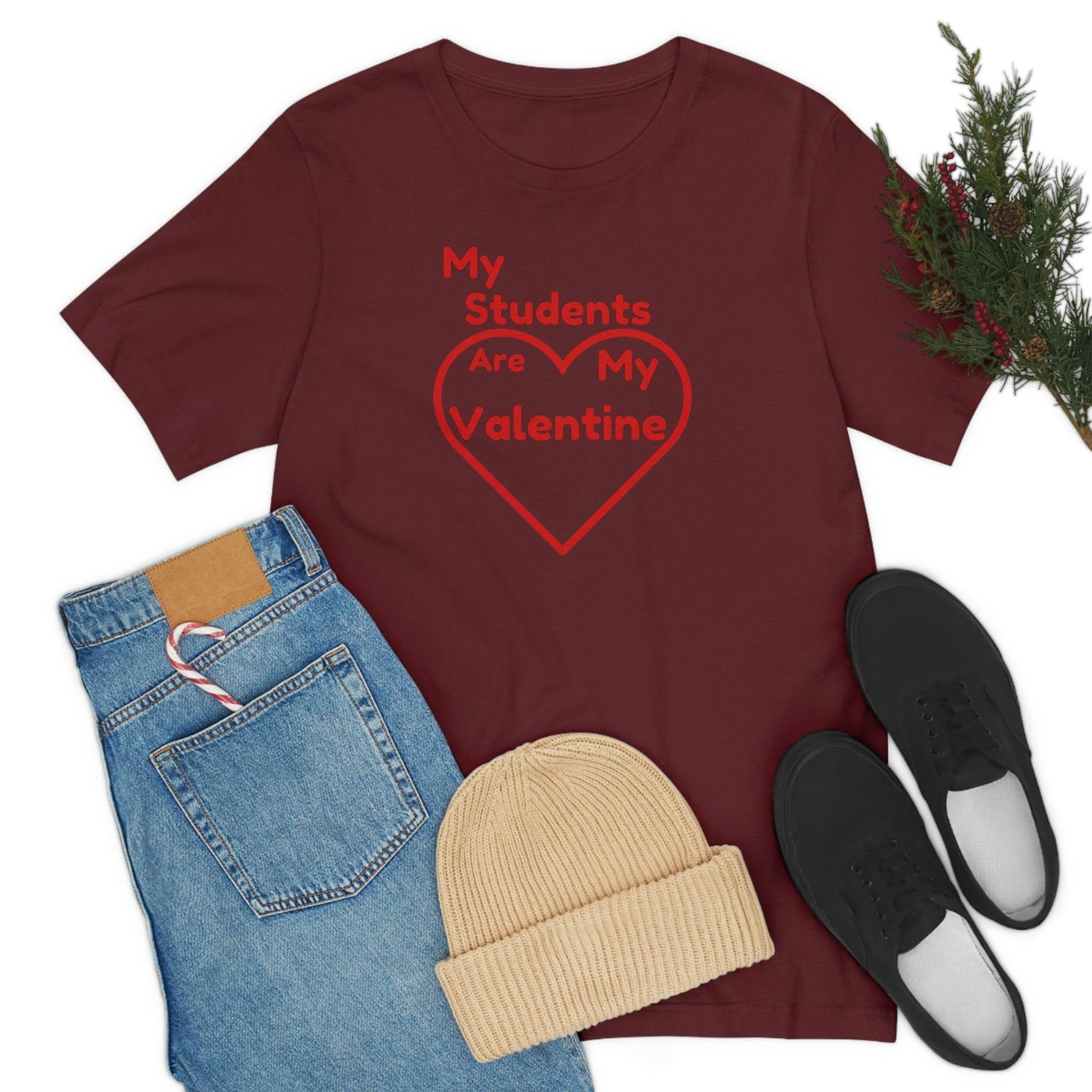 My Students are My Valentine - Teacher Valentine shirt - Giftsmojo
