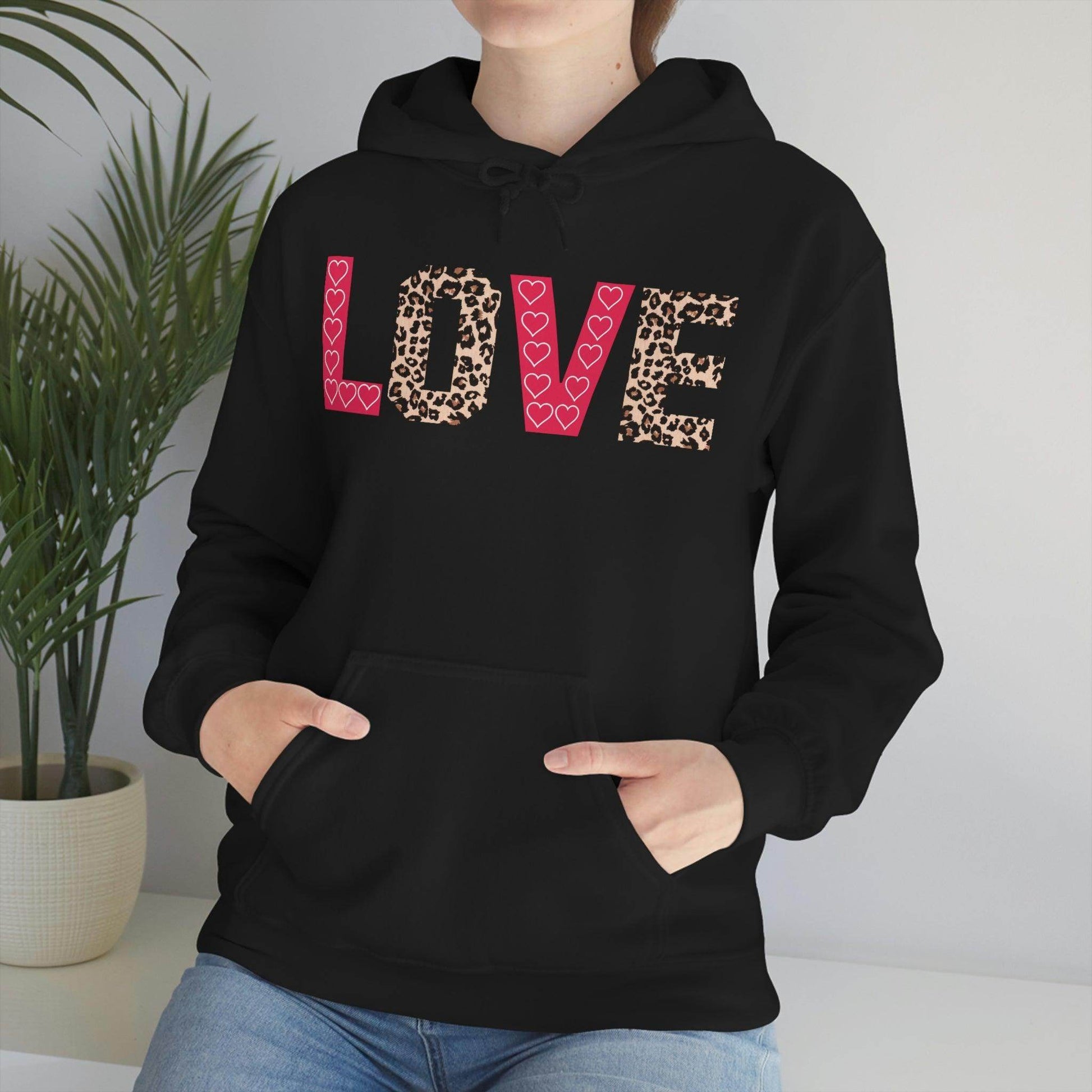 Love Hooded Sweatshirt - Giftsmojo