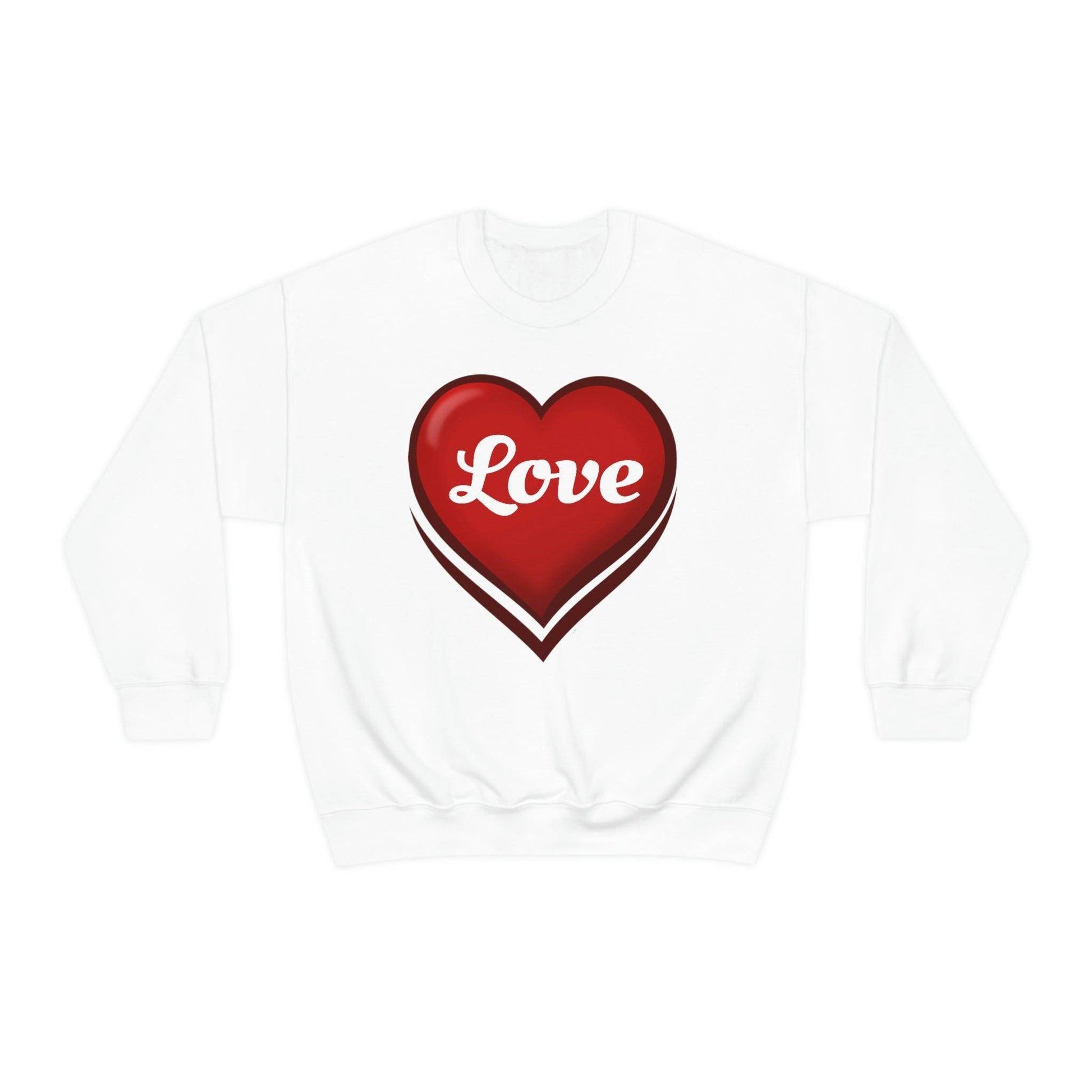 Love Sweatshirt, Valentine's Gift, - Giftsmojo