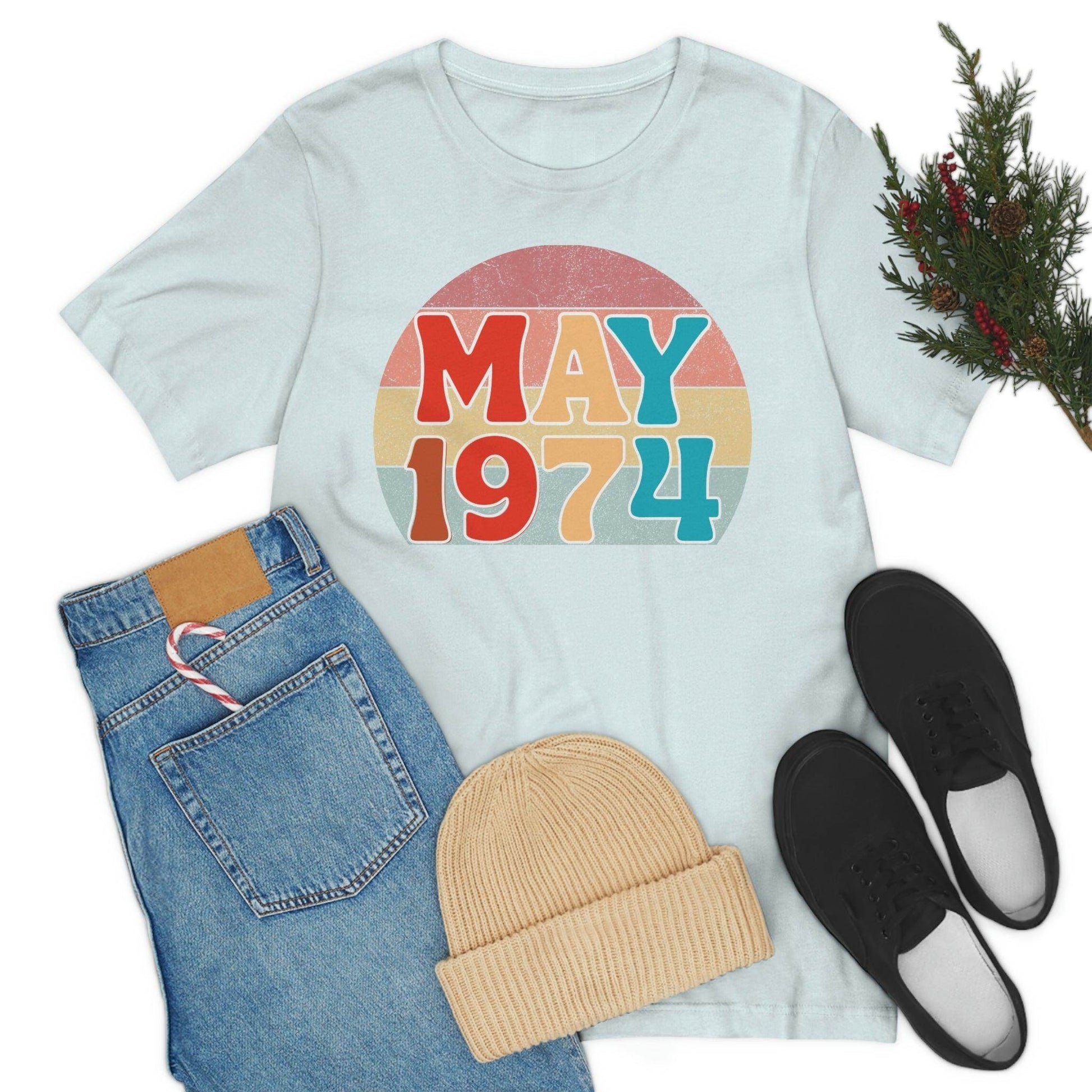 49th Birthday Shirt, 1974 Shirt, 49th Birthday Tee, Vintage 1974 Shirt, 49th Birthday Gifts, 1974 Birthday Shirt, 49th Birthday Gift - Giftsmojo