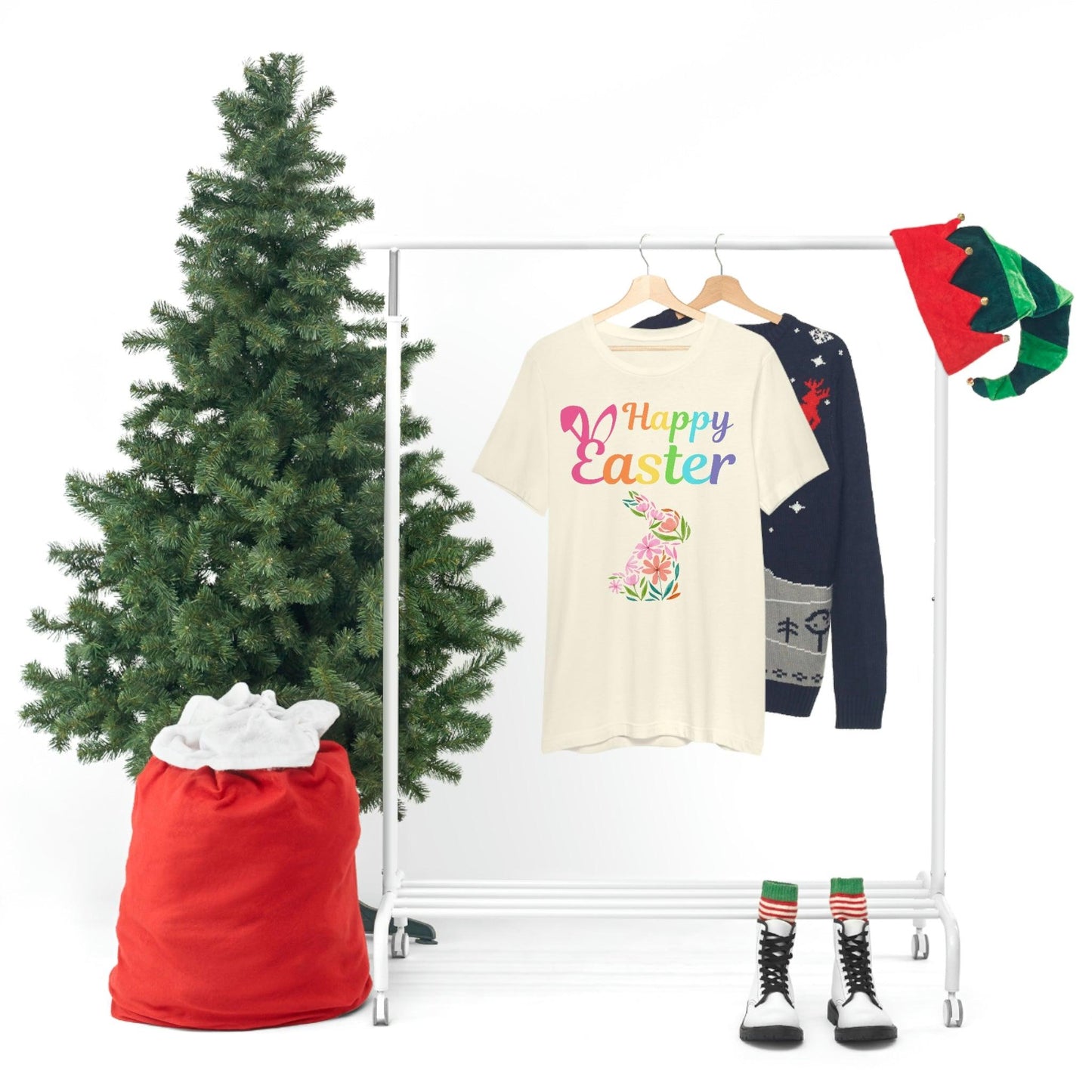 Easter Shirt - Happy Easter Bunny Shirt - Easter Day Shirt - Easter Gift for women and Men