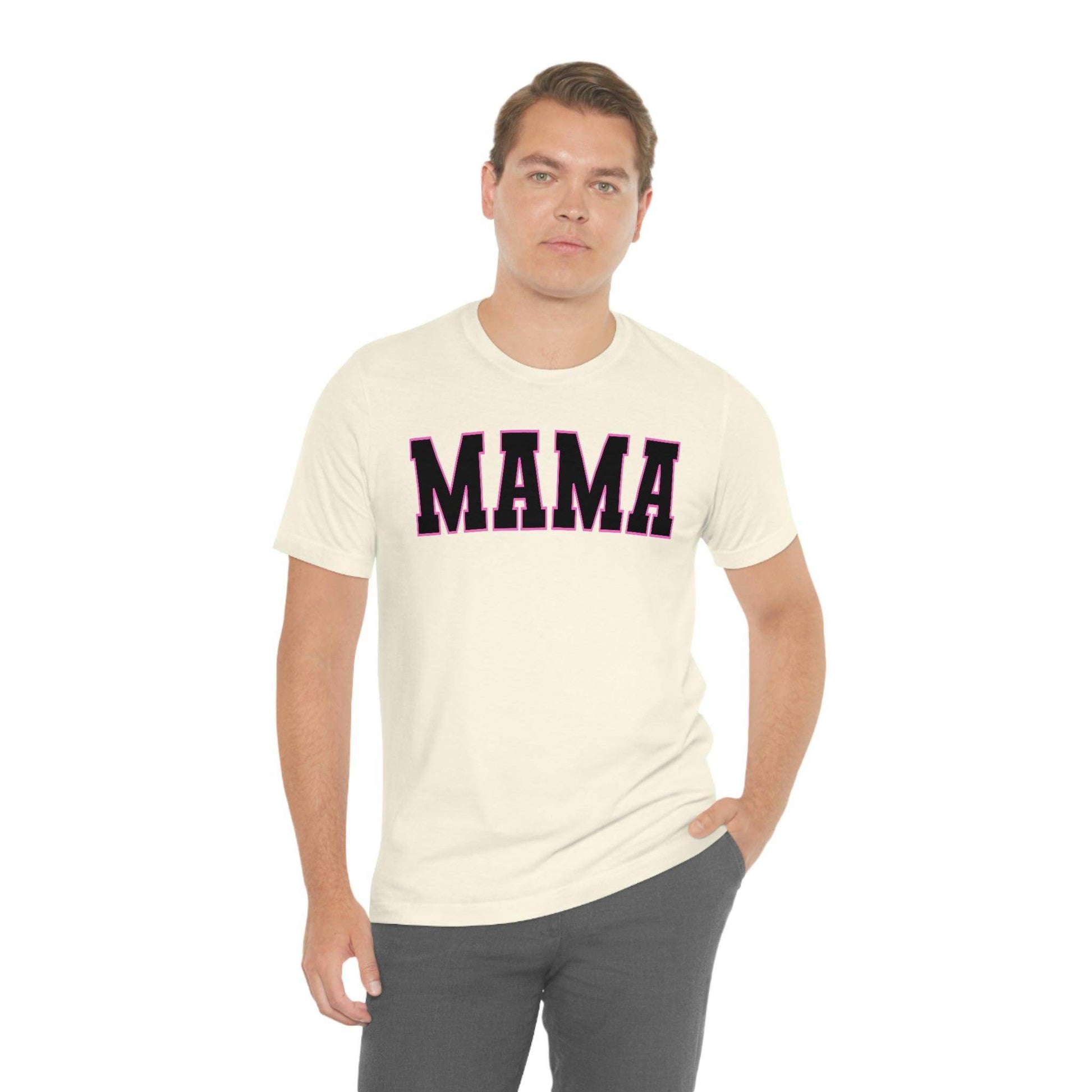Cute Mama shirt mom shirt gift for her - mothers day shirt mothers day gift mom life shirt - retro mama shirt boy mama shirt mama t-shirt - Giftsmojo