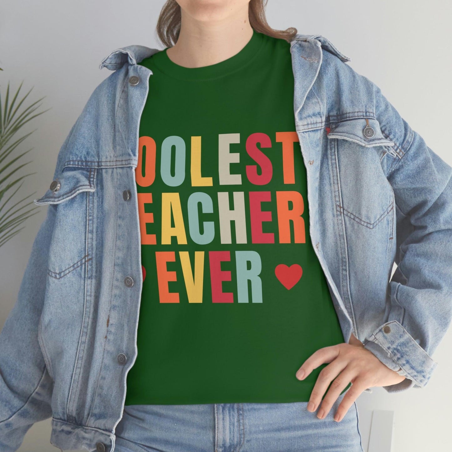 Coolest Teacher Ever T-Shirt - teacher gift - teacher appreciation