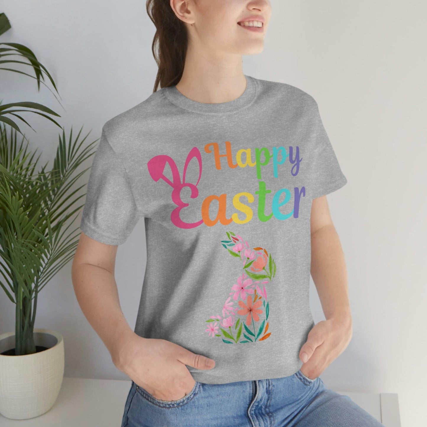 Easter Shirt - Happy Easter Bunny Shirt - Easter Day Shirt - Easter Gift for women and Men