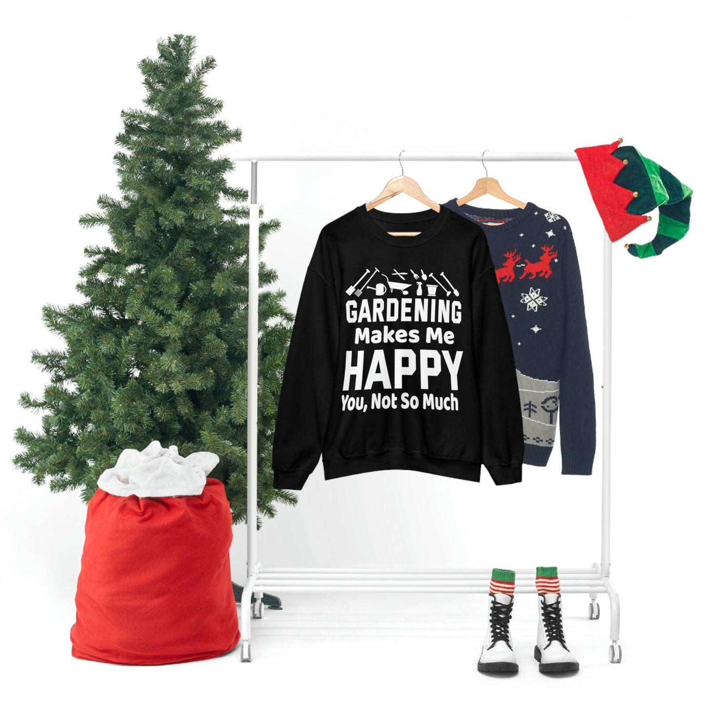 Gardening makes me Happy, You not so much, Garden sweatshirt, great for gardeners, garden shirt, plant lover shirt, nature lover shirt - Giftsmojo
