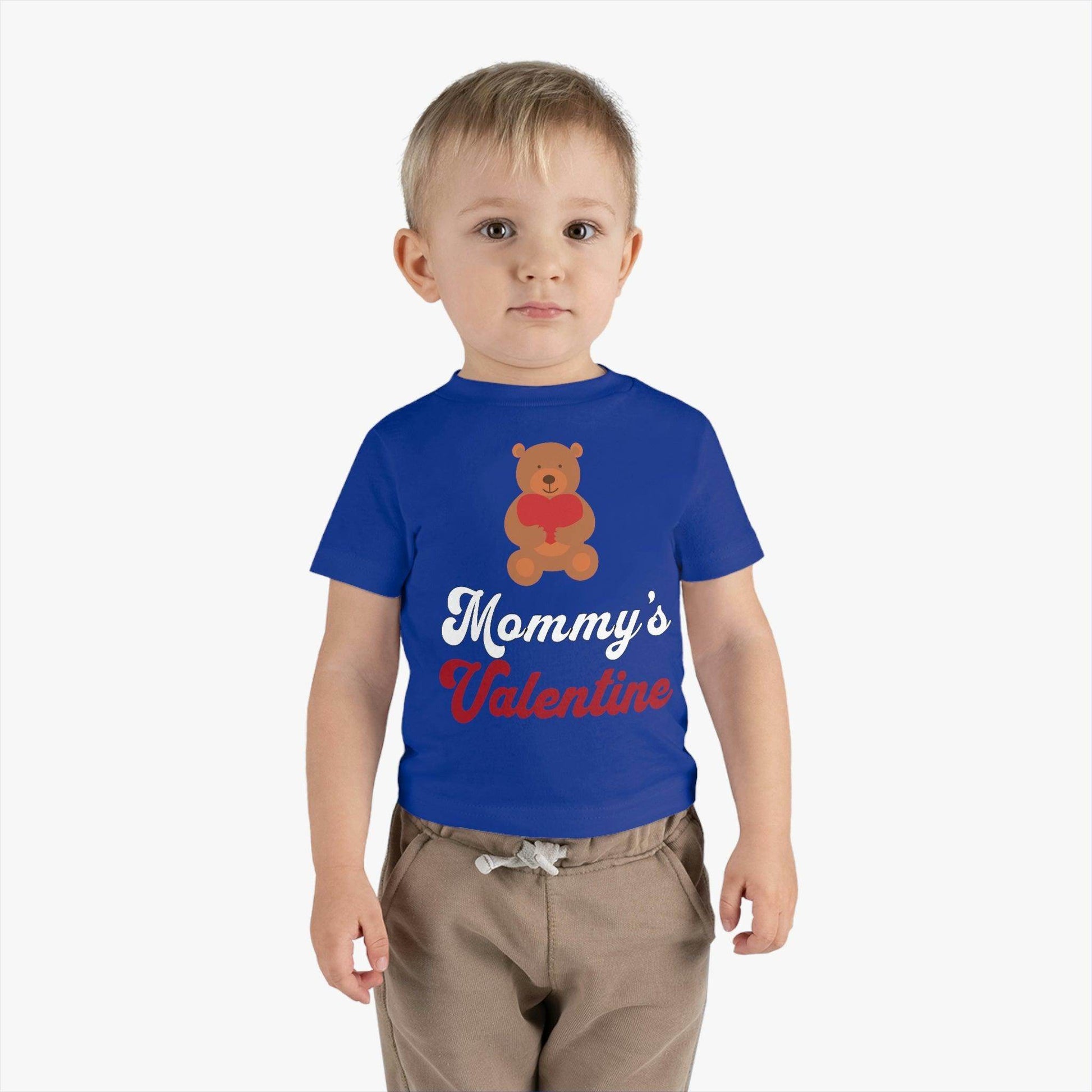 Mommy's Valentine - valentine shirt for kids - Giftsmojo