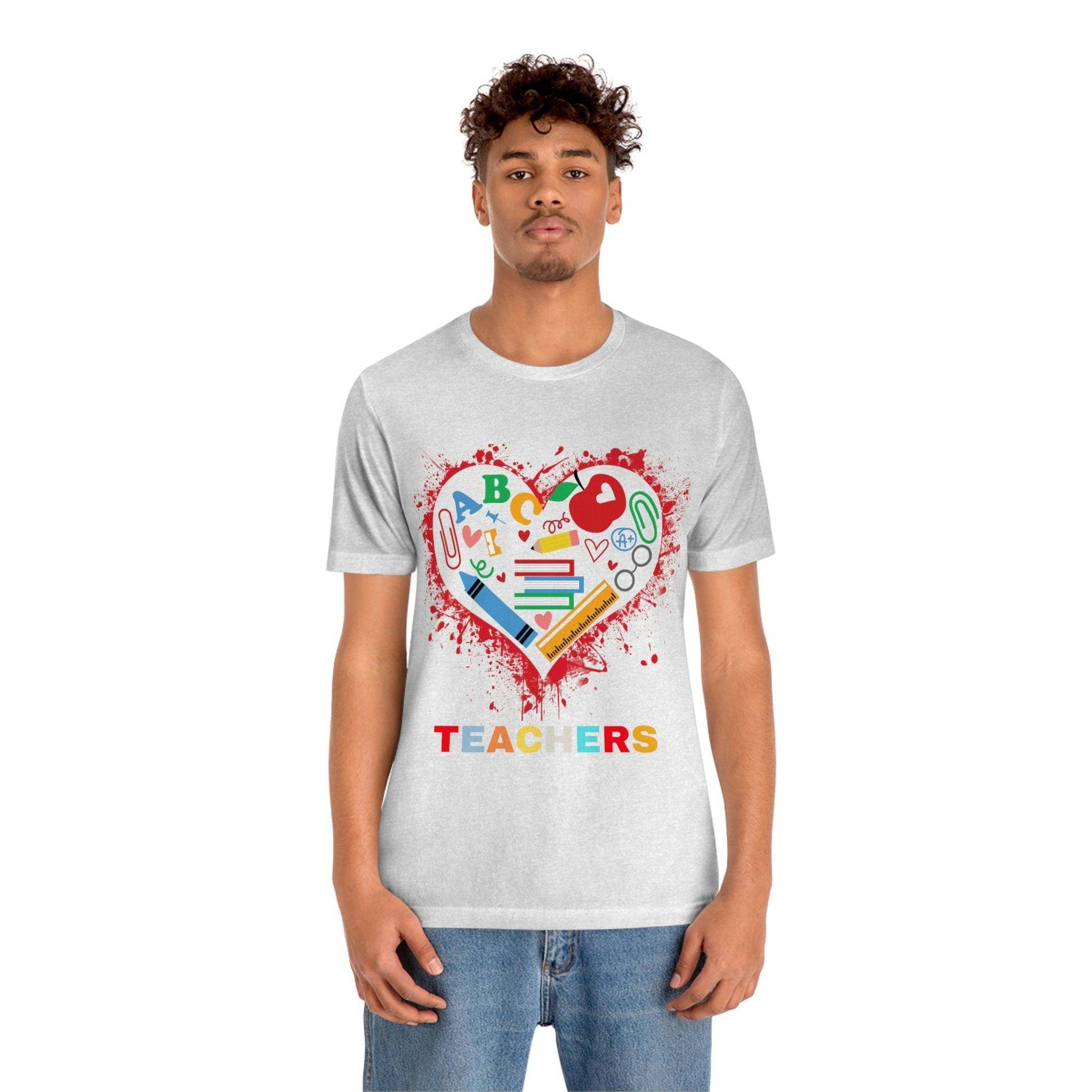Love Teachers Shirt - Teacher Appreciation Shirt - Giftsmojo