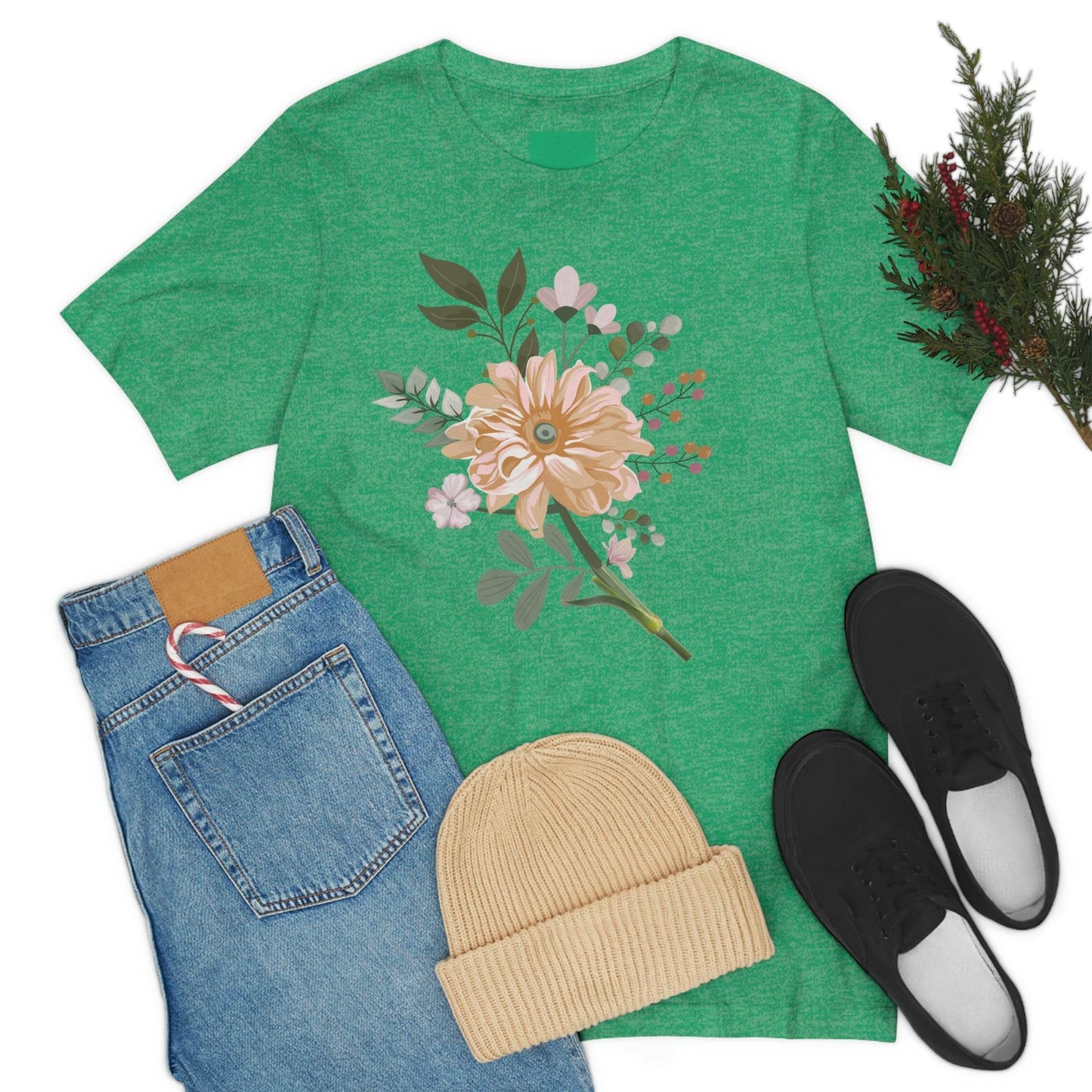 Cute Flower T-shirt - Nature lover Shirt - Cute Flower lover shirt - Giftsmojo