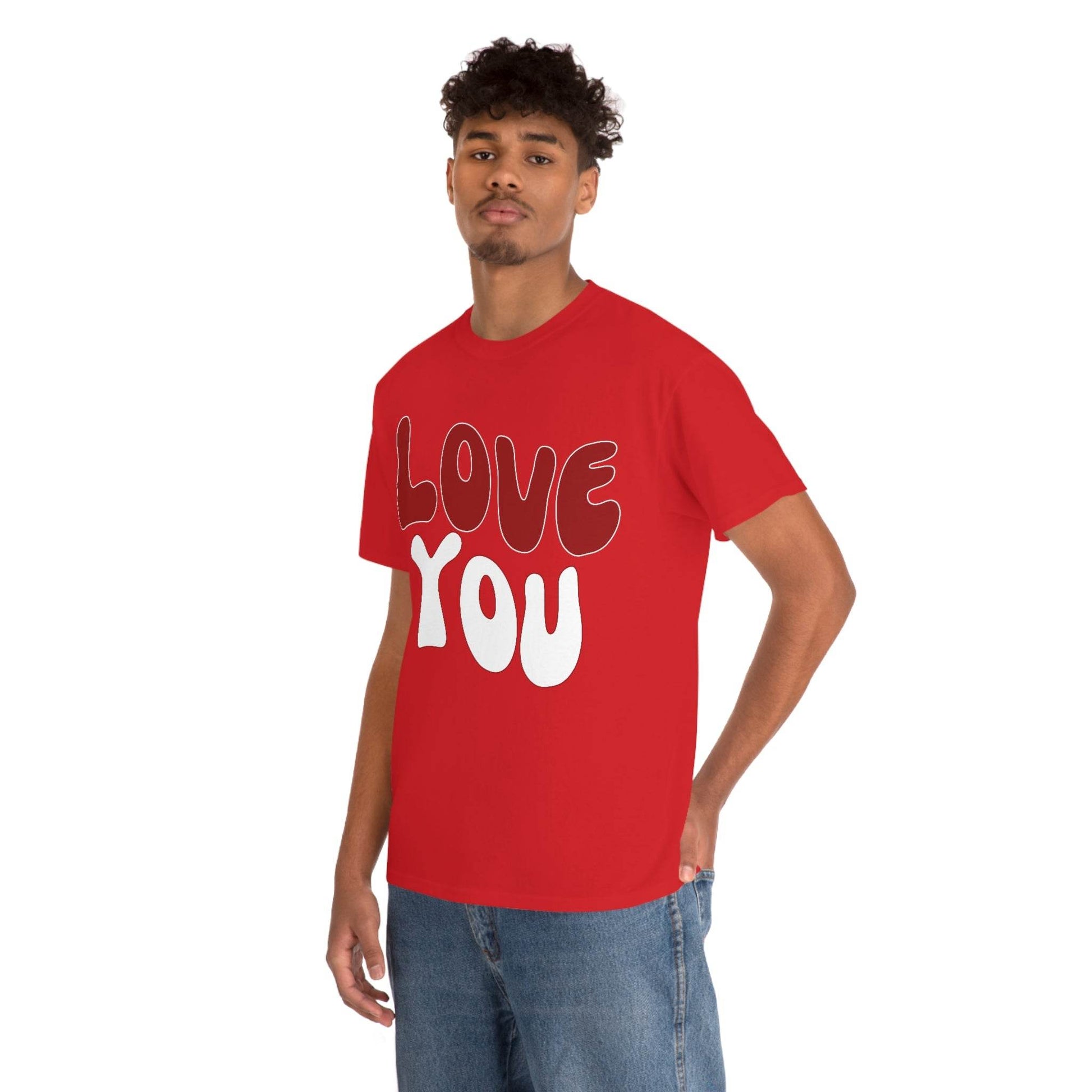 Love You Tee - Giftsmojo