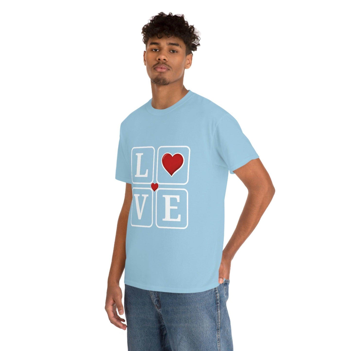 Love square Hearts Shirt, Great Gift for Valentine's day, birthday, engagement, anniversary and many more - Giftsmojo