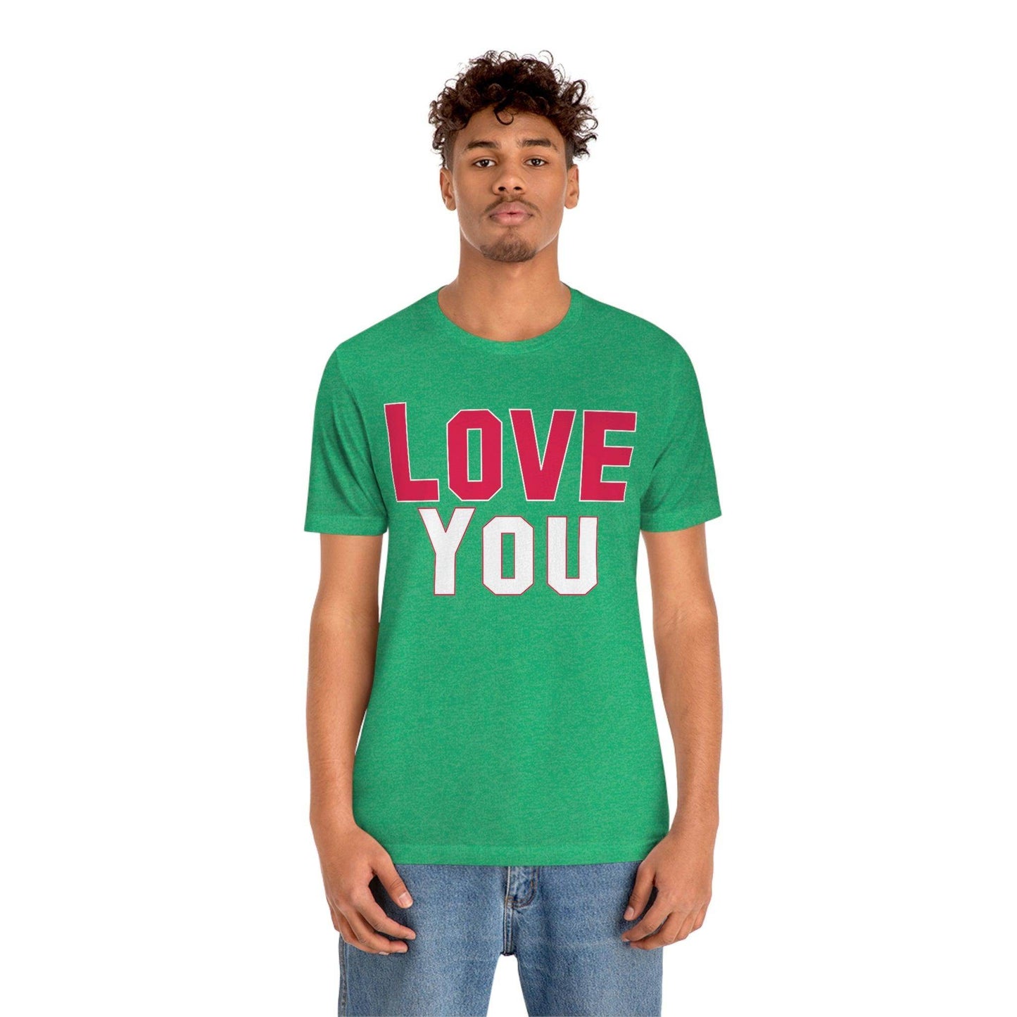 Love you T-shirt - Giftsmojo