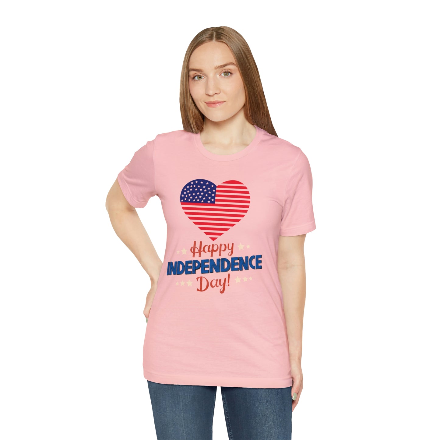 Happy Independence Day shirt, American flag shirt, Red, white, and blue shirt, Patriotic shirt, USA shirt