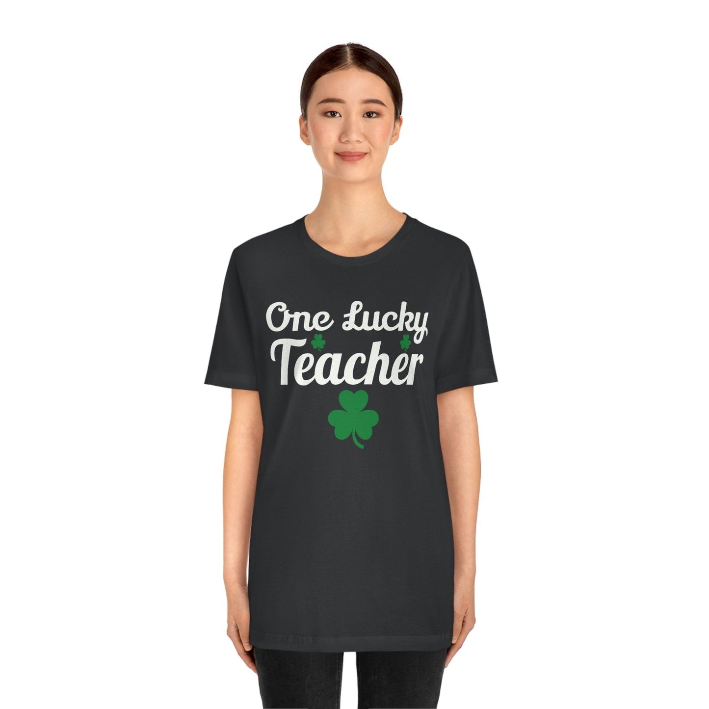 Feeling Lucky Shirt One Lucky Teacher Shirt St Patrick's Day shirt - Funny St Paddy's day Funny Shirt Shamrock shirt shenanigans shirt