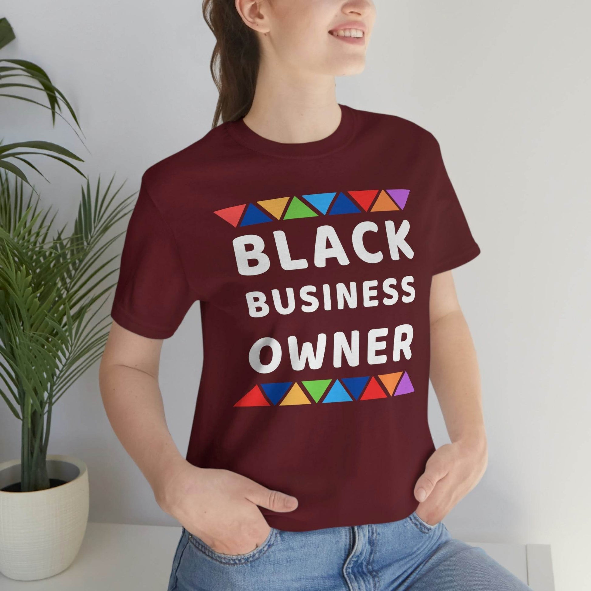 Black Business Owner shirt - Black entrepreneur shirt small business owner business owner gift CEO shirt, black owned shop - Giftsmojo