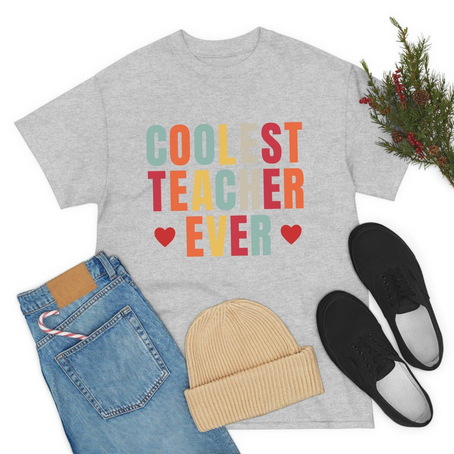 Coolest Teacher Ever T-Shirt - teacher gift - teacher appreciation - Giftsmojo