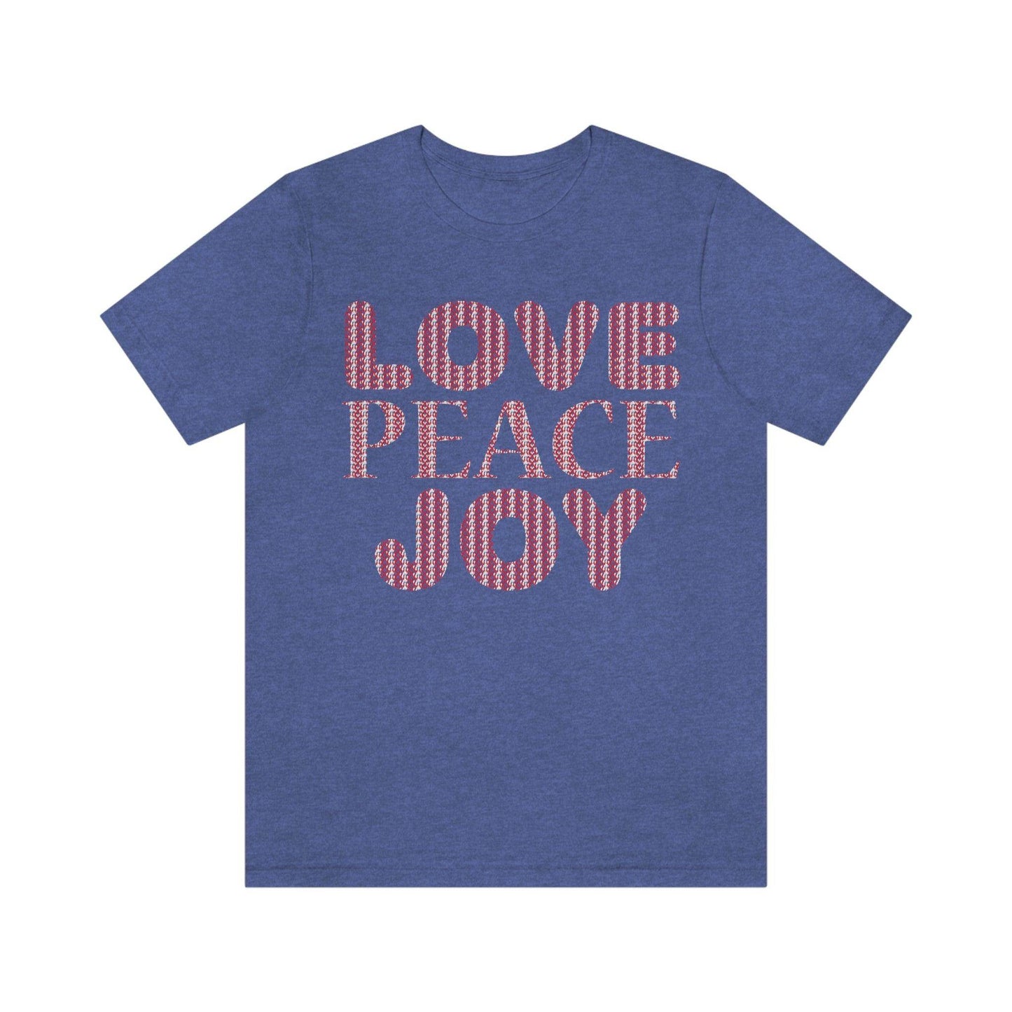 love peace joy Tee - Giftsmojo
