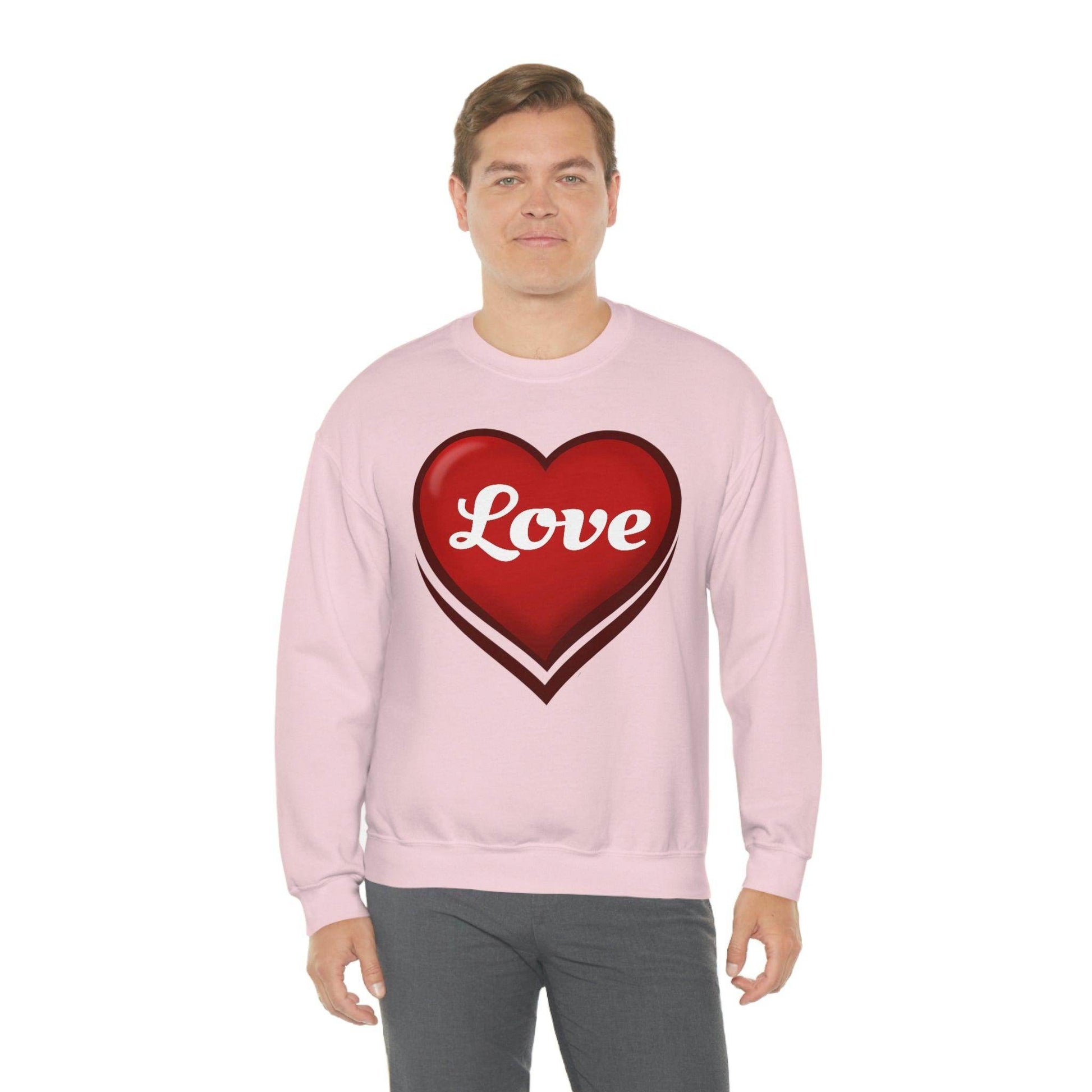 Love Sweatshirt, Valentine's Gift, - Giftsmojo