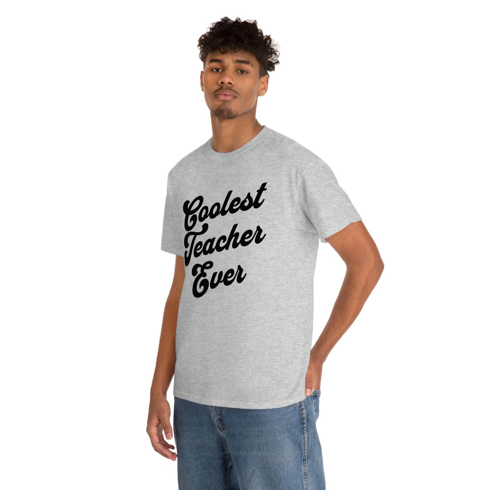 Coolest Teacher Ever Shirt - Giftsmojo