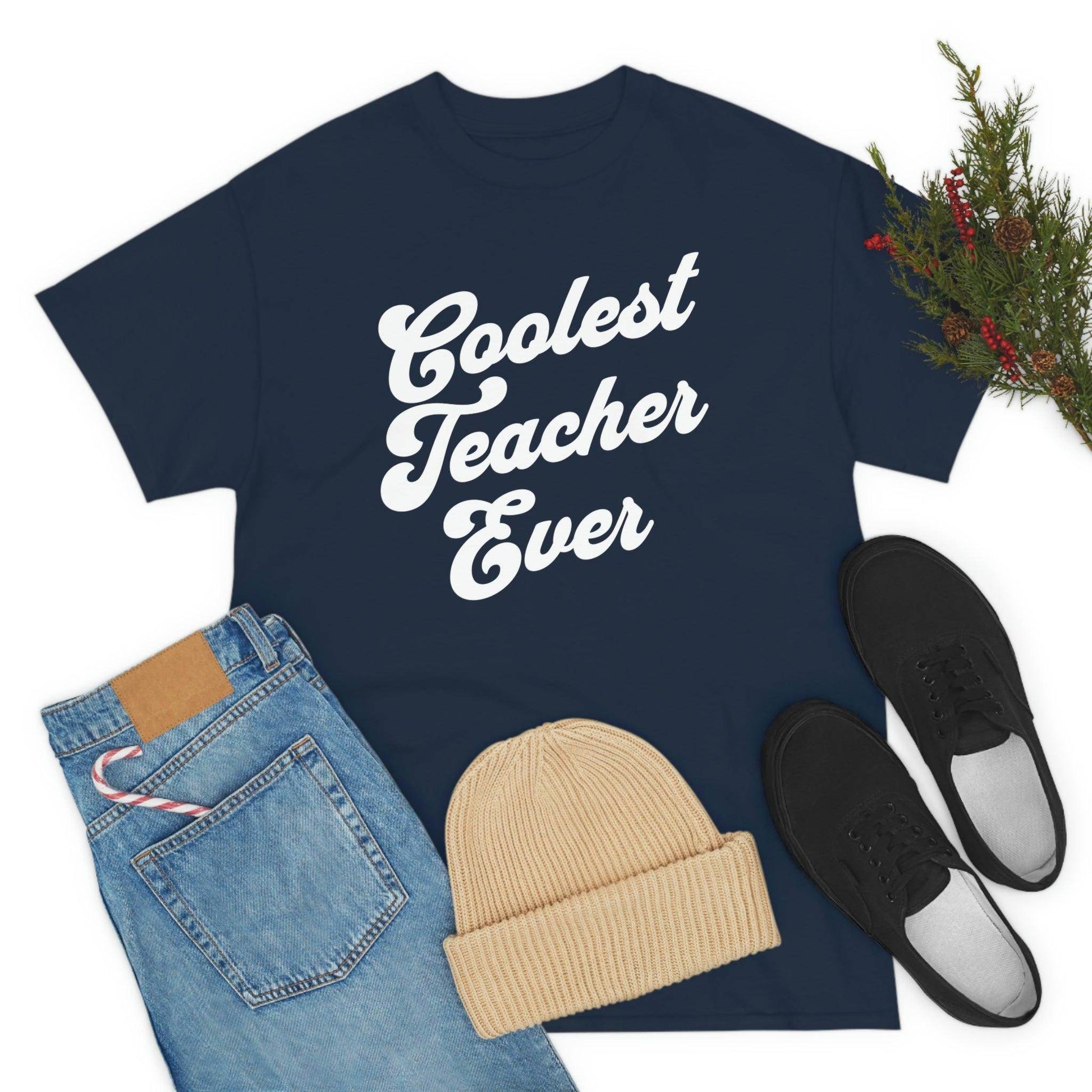 Coolest Teacher Ever Shirt - Giftsmojo