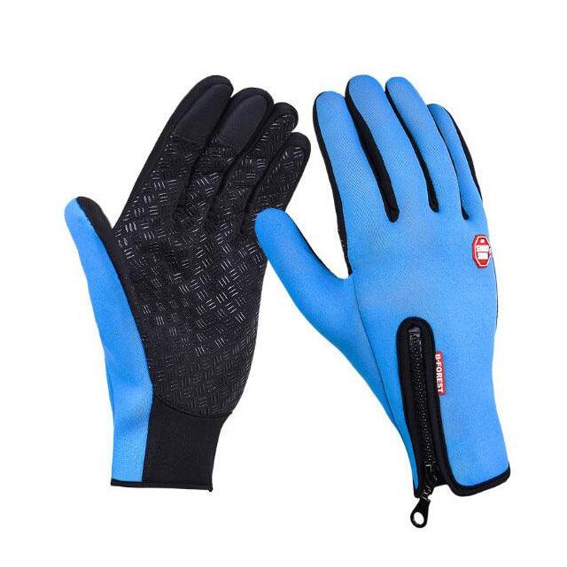 Winter Gloves Touch Screen Riding Motorcycle Sliding Waterproof Sports Gloves With Fleece - Giftsmojo