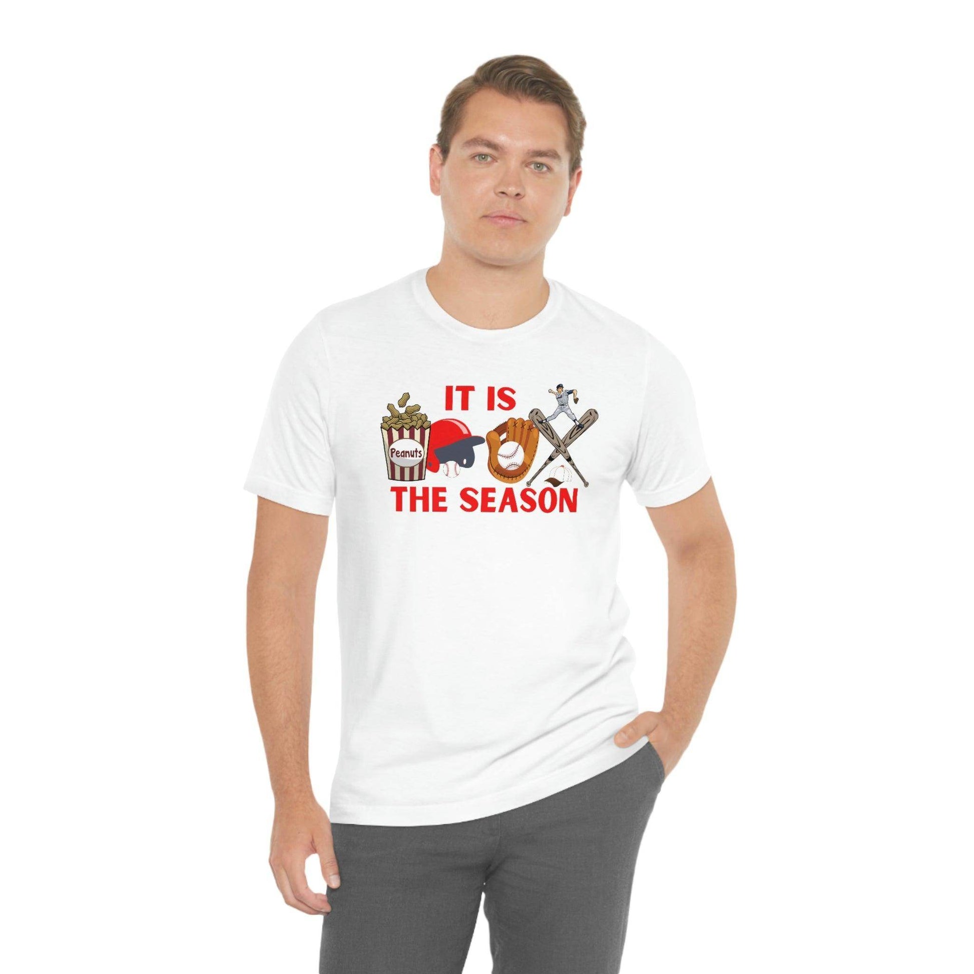 It is the season Baseball shirt baseball tee baseball tshirt - Sport shirt Baseball Mom shirt Baseball Mama shirt gift for him gameday shirt - Giftsmojo
