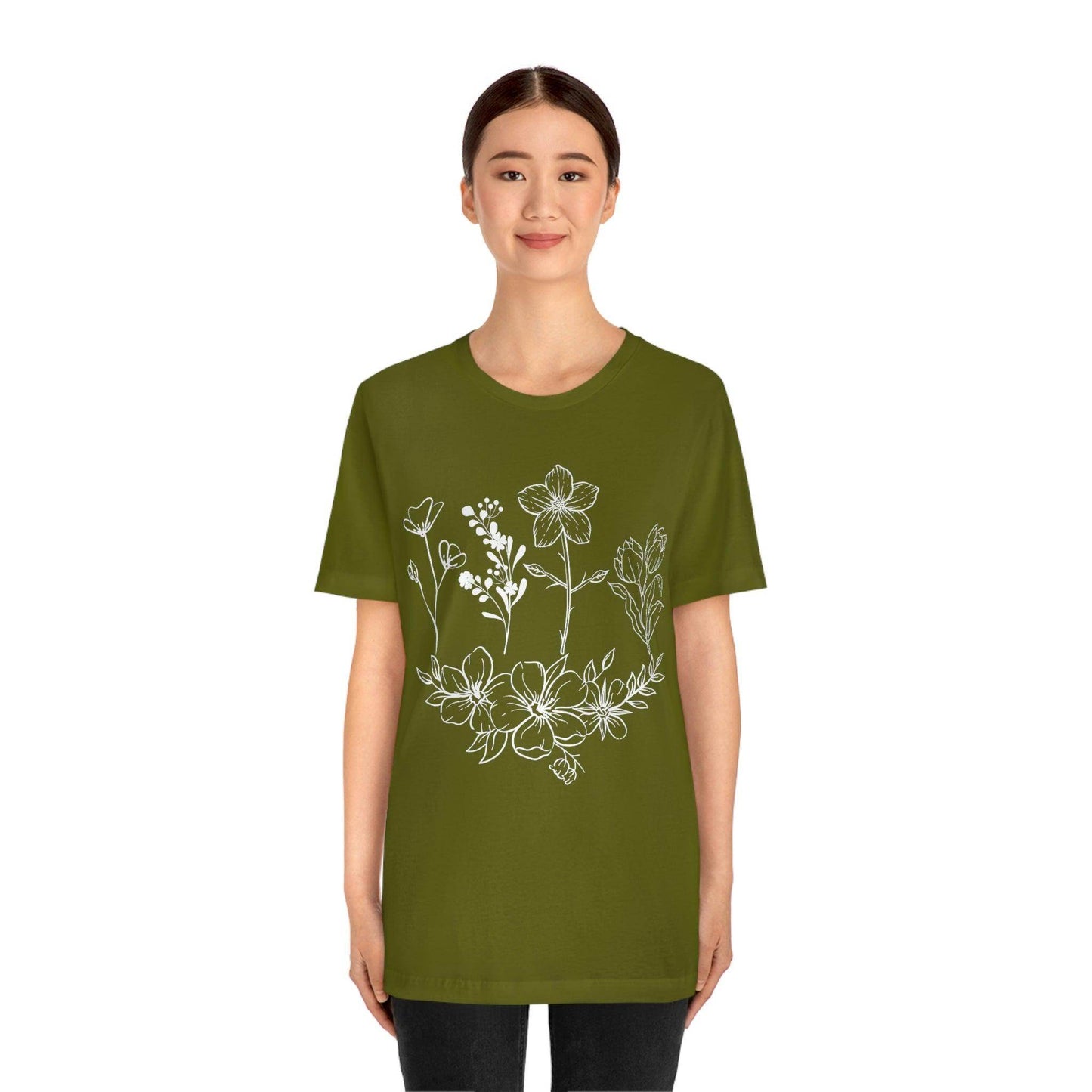 Flower Tshirt - Nature lover Shirt - Giftsmojo