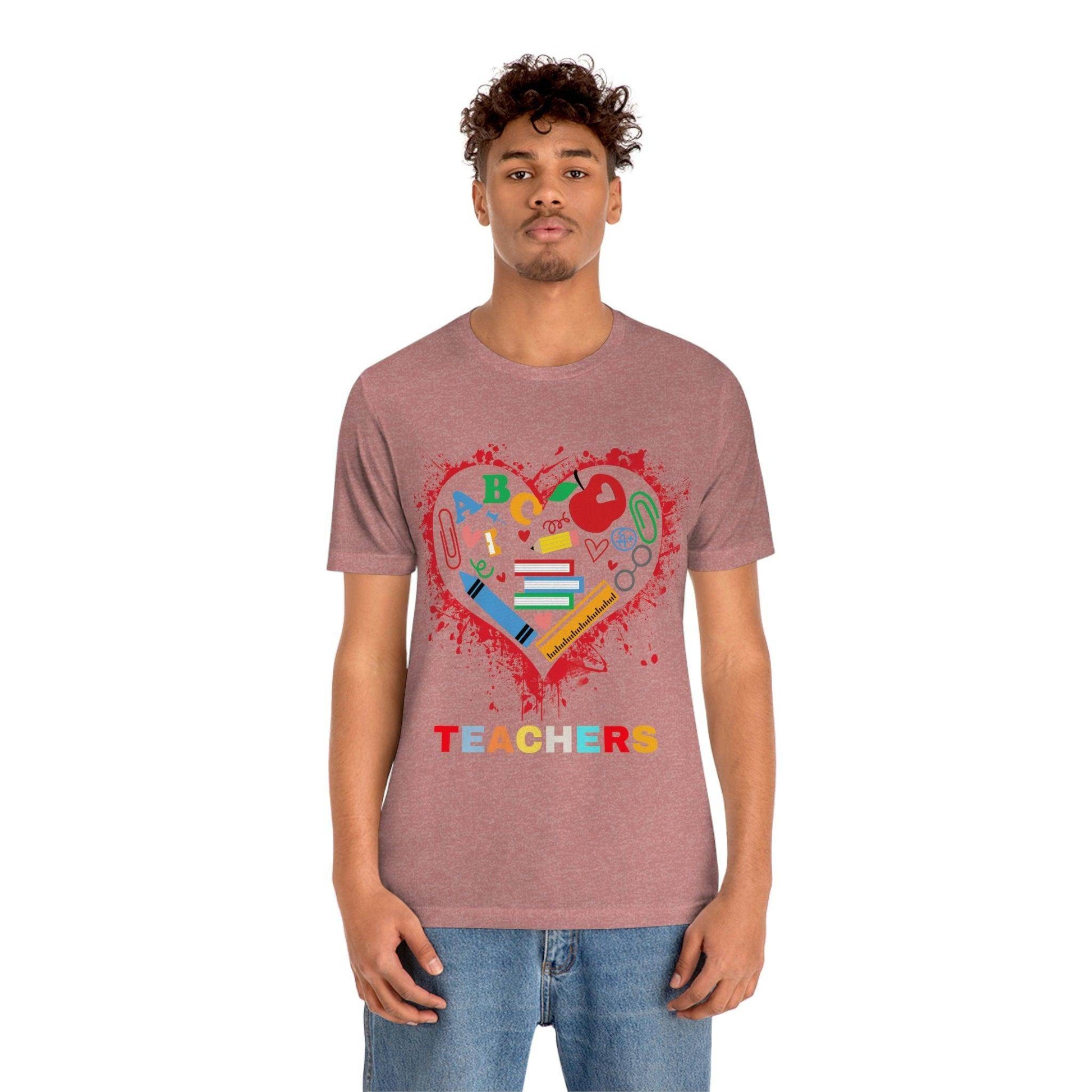 Love Teachers Shirt - Teacher Appreciation Shirt - Giftsmojo