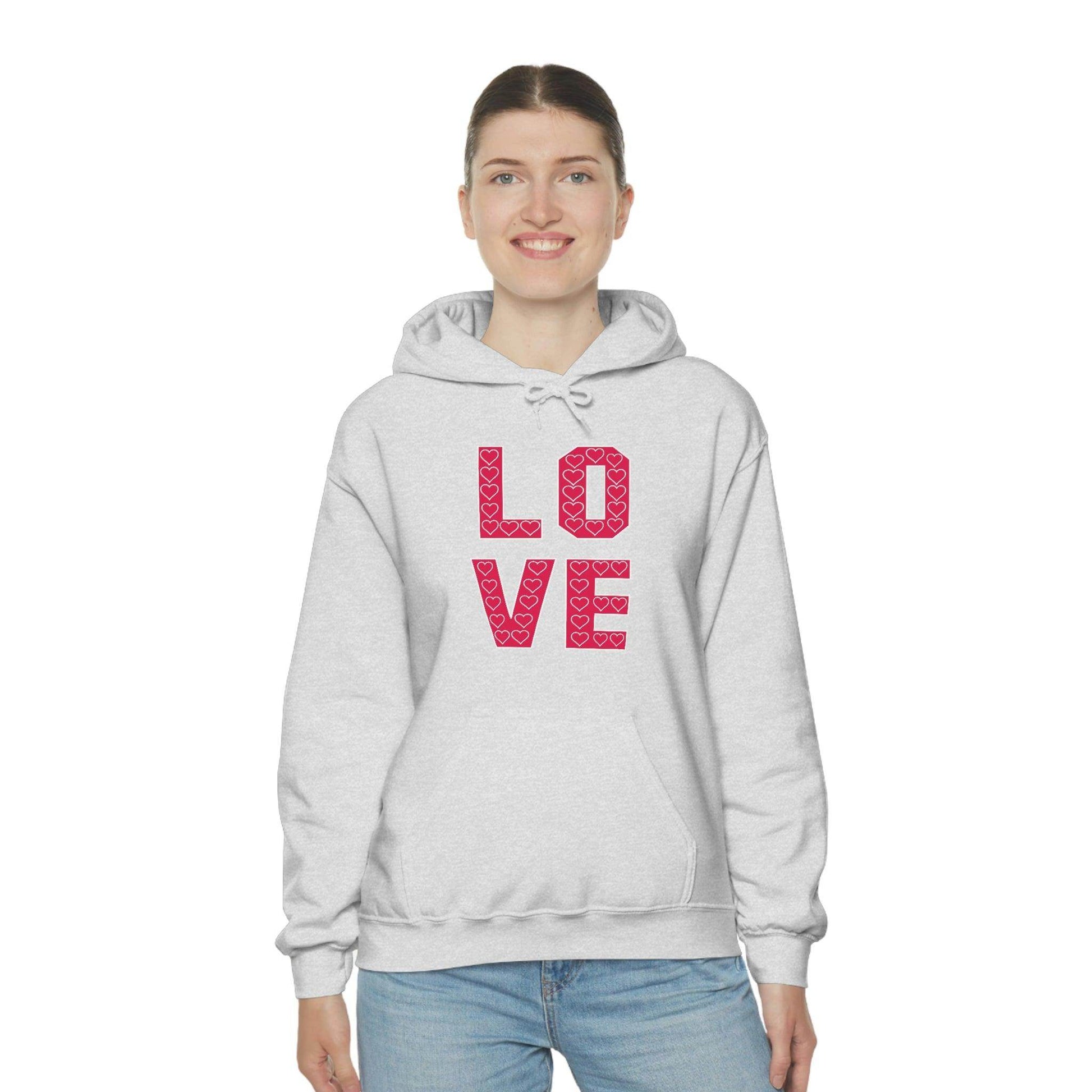 Love Hooded sweatshirt - Giftsmojo