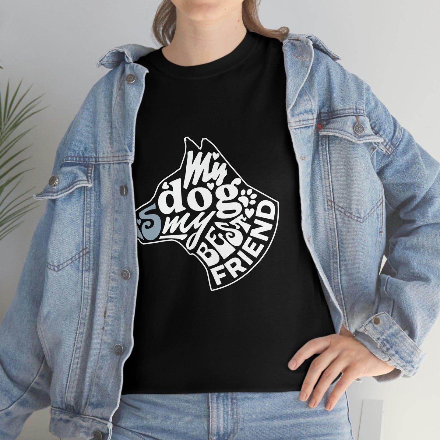 My Dog is My Best Friend Tee - Giftsmojo