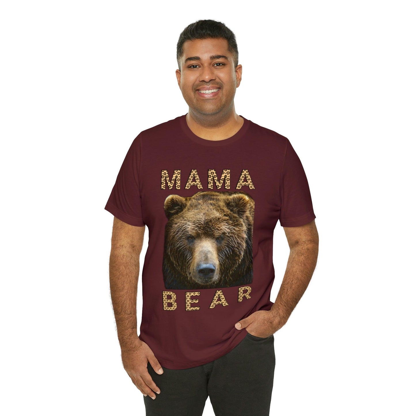 Mothers day shirt | Leopard Print Mama Bear Shirt | Mama Bear Tshirt, Funny mom shirt | best mom shirt | Momma Bear, Mama Bear Gift, Animal Nature Lover Shirt