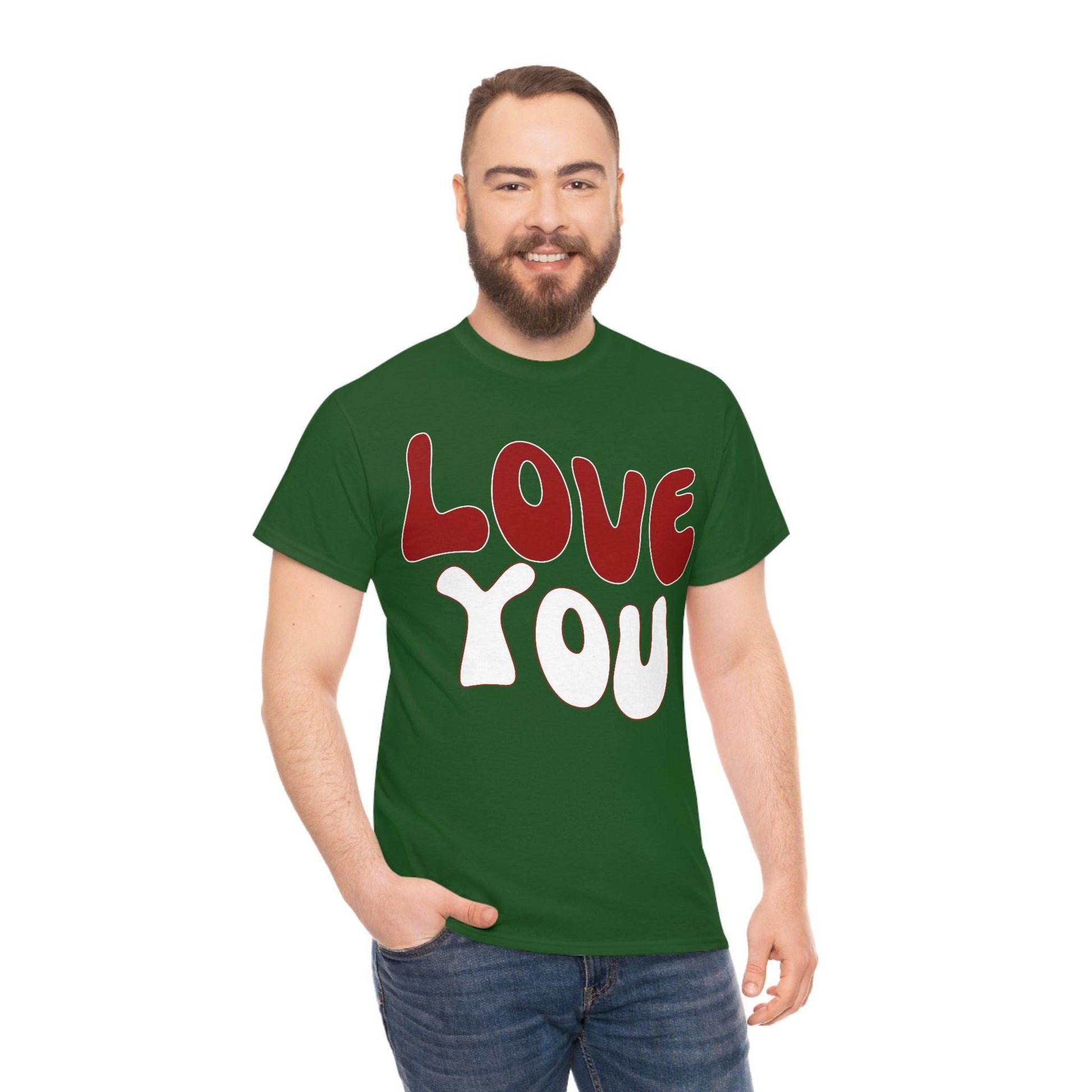 Love You Tee - Giftsmojo