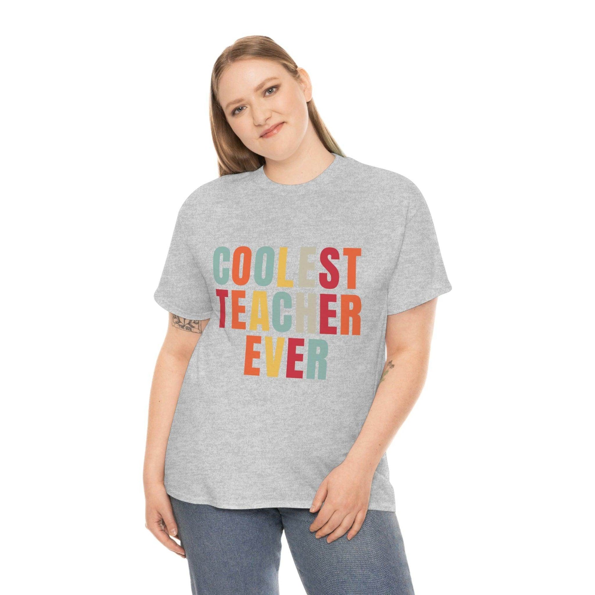 Coolest Teacher Ever Shirt - Giftsmojo