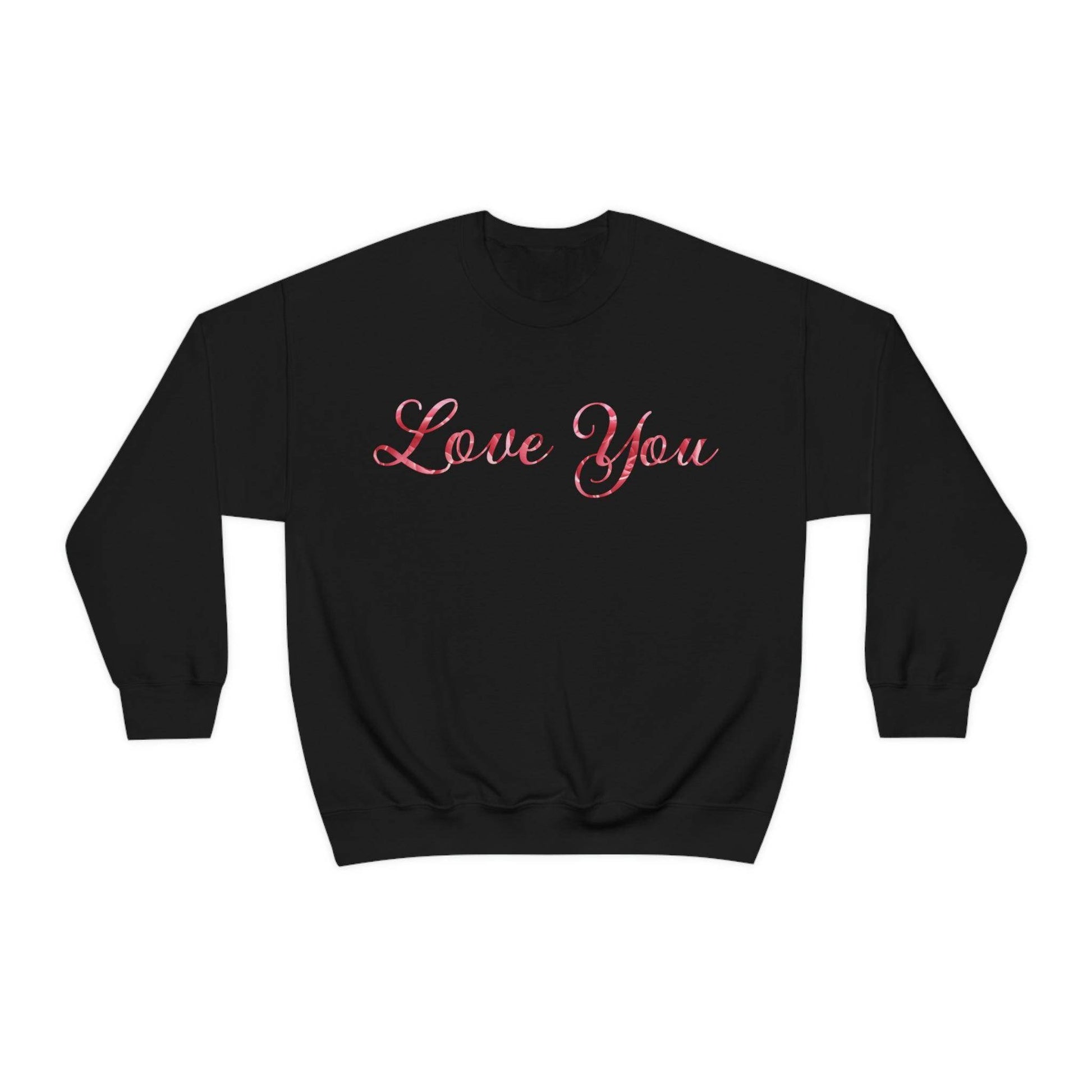 Love You Sweatshirt, love shirt, wedding gift, engagement gift, anniversary gift, couple shirt, matching shirt - Giftsmojo