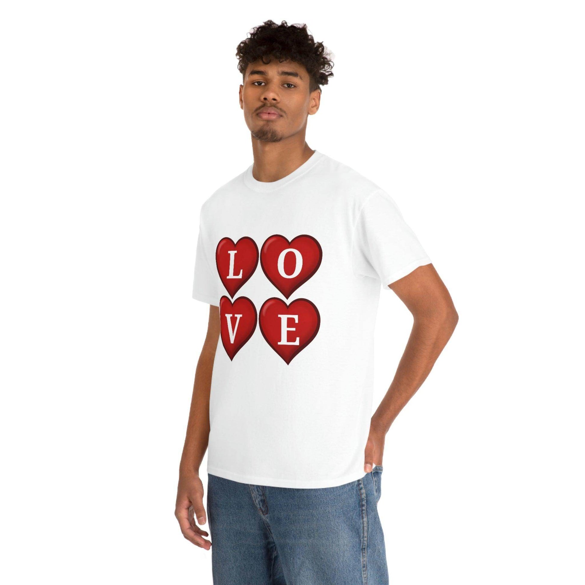 4hearts love Tee - Giftsmojo