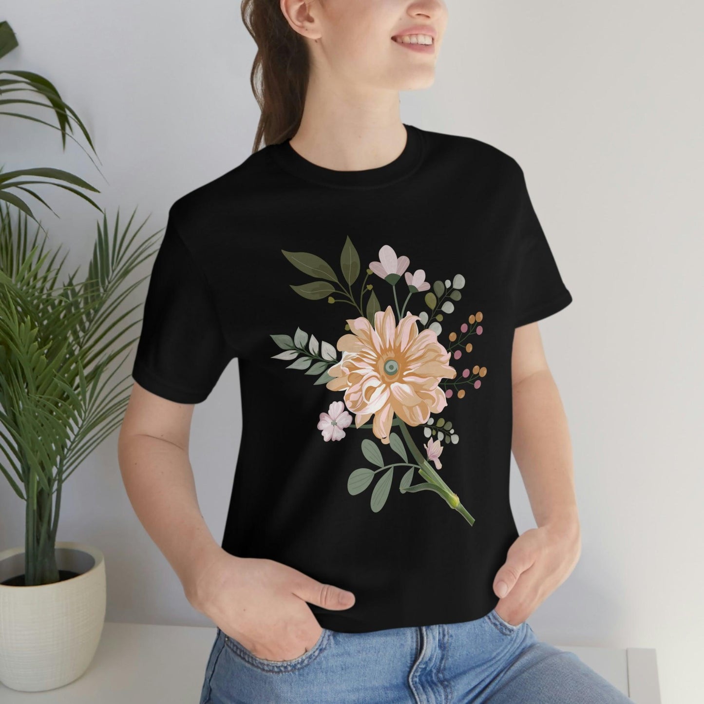 Cute Flower T-shirt - Nature lover Shirt - Cute Flower lover shirt - Giftsmojo