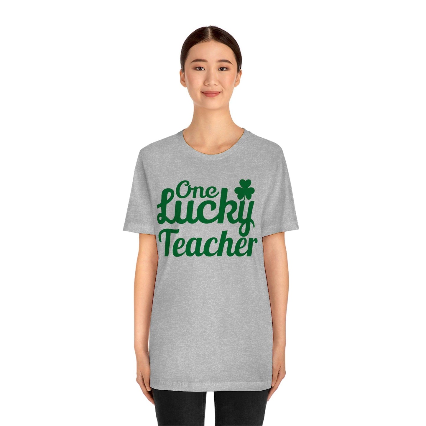 One Lucky Teacher Shirt feeling Lucky St Patrick's Day shirt - Funny St Paddy's day Funny Shirt - Giftsmojo