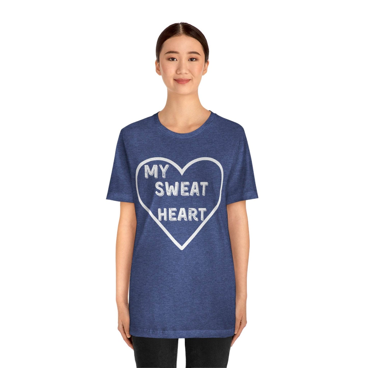 My Sweat Heart - Love shirt - Gift for wife - Gift for Husband - Gift for Girlfriend and Boyfriend - Giftsmojo