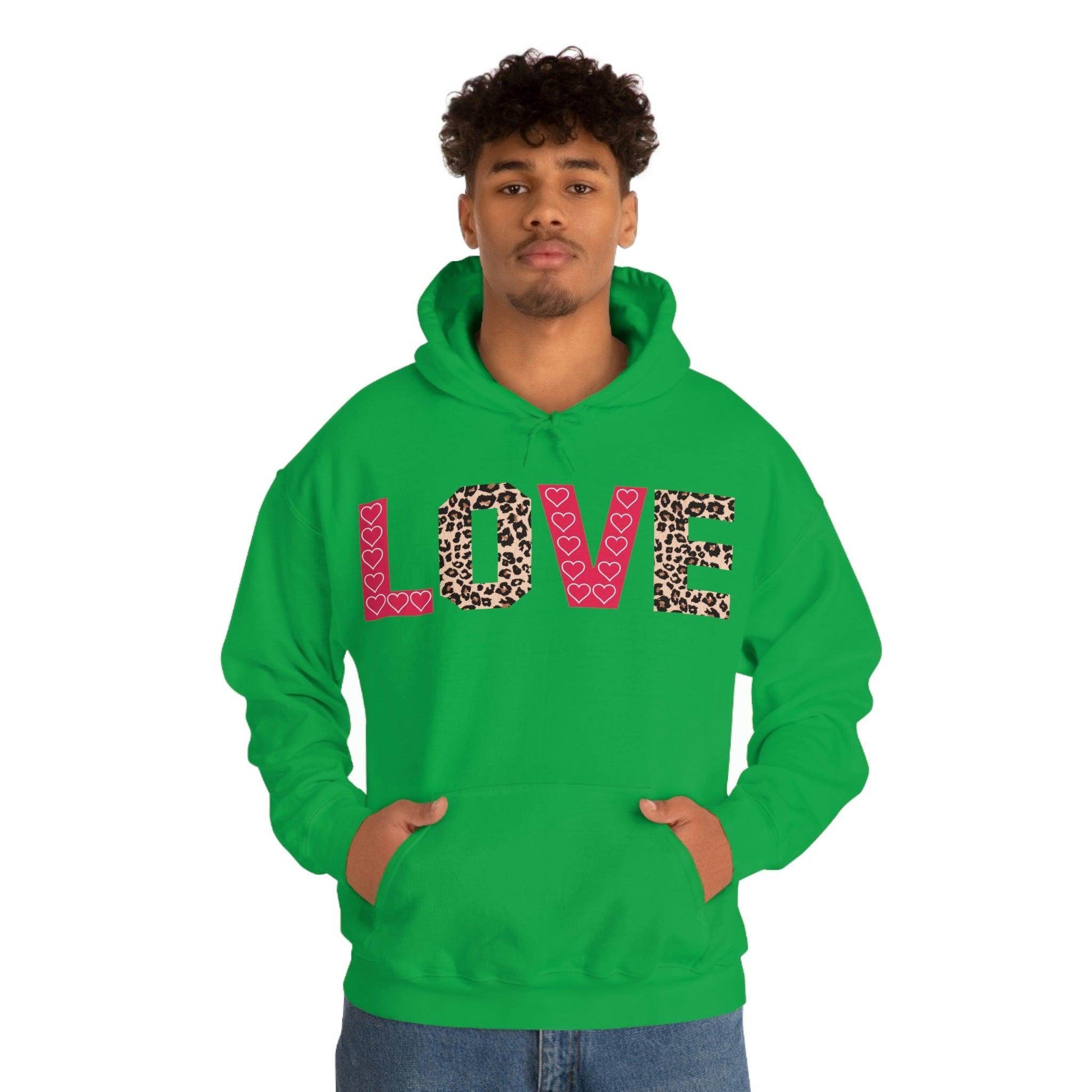 Love Hooded Sweatshirt - Giftsmojo