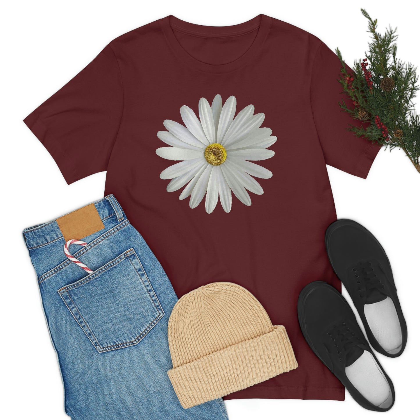 Daisy Shirt Floral Shirt Gift, Wildflower Shirt, Gift For Mom, Daisy Women Shirt Flower Tee Summer Shirt,