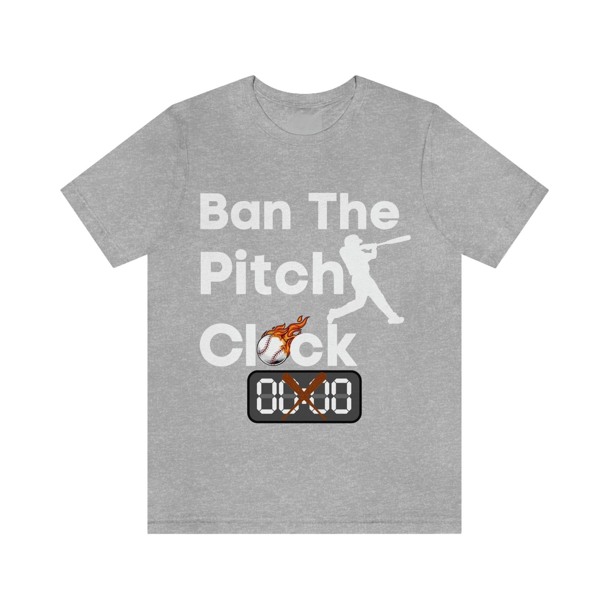 Ban The Pitch Clock in Baseball - Ban Baseball Pitch Clock - Giftsmojo