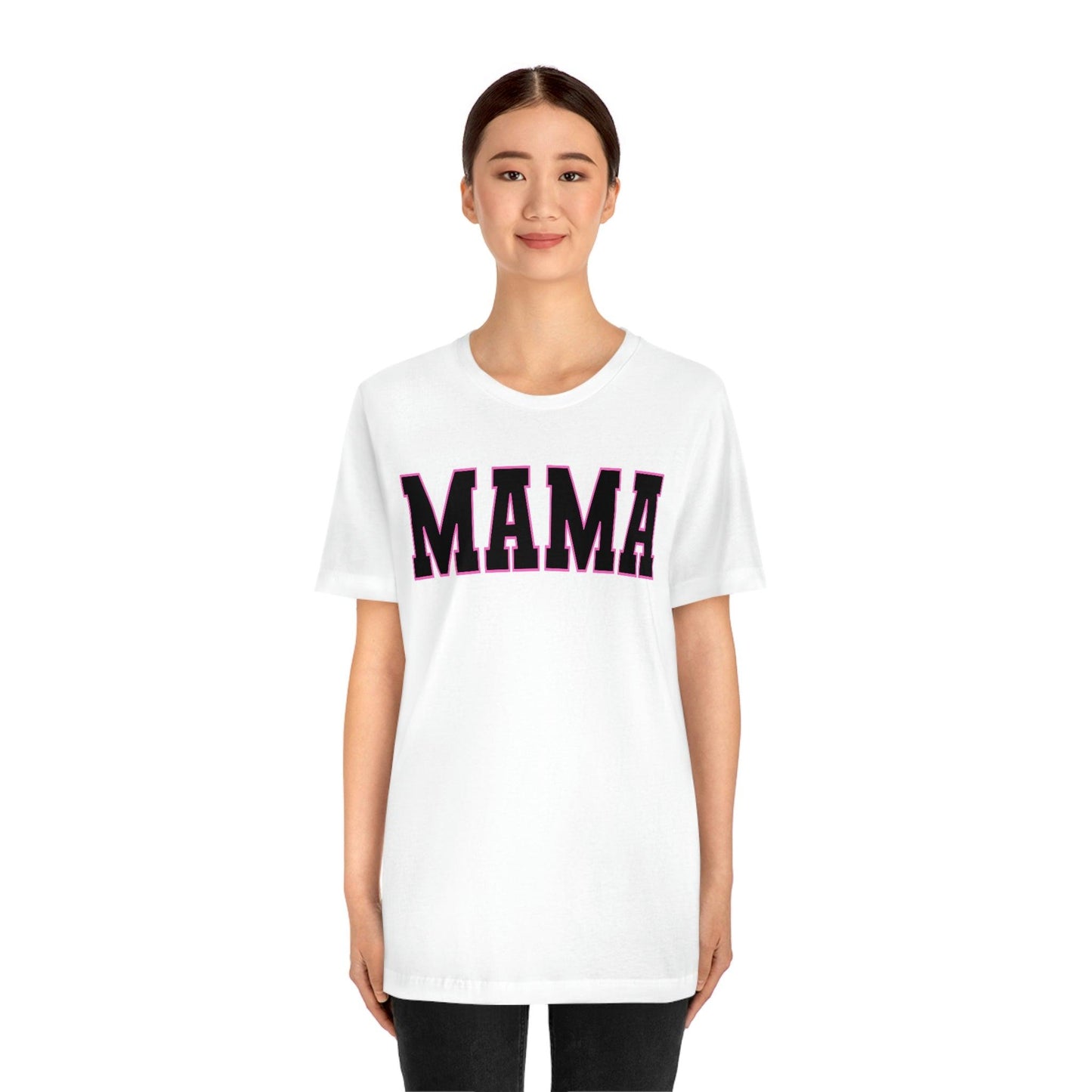 Cute Mama shirt mom shirt gift for her - mothers day shirt mothers day gift mom life shirt - retro mama shirt boy mama shirt mama t-shirt - Giftsmojo