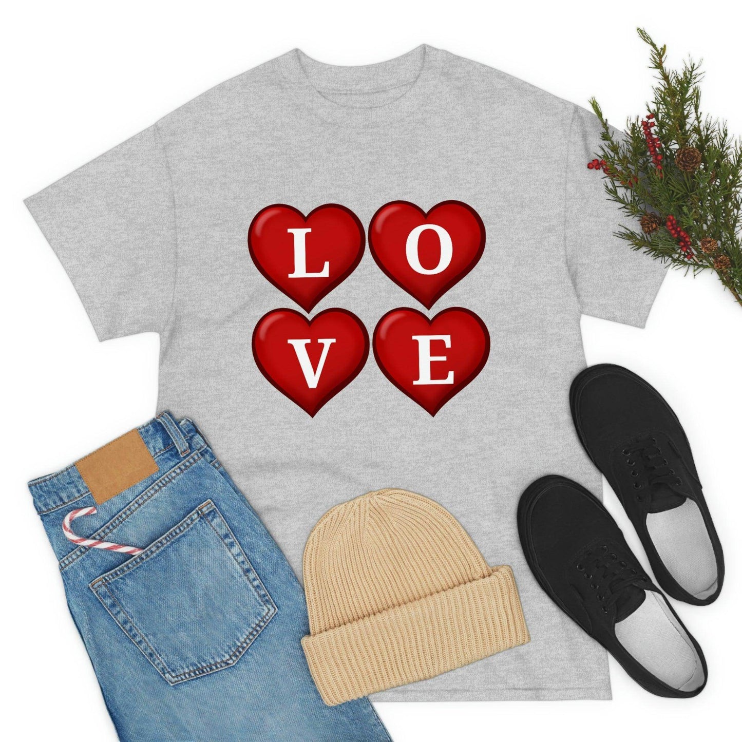 4hearts love Tee - Giftsmojo