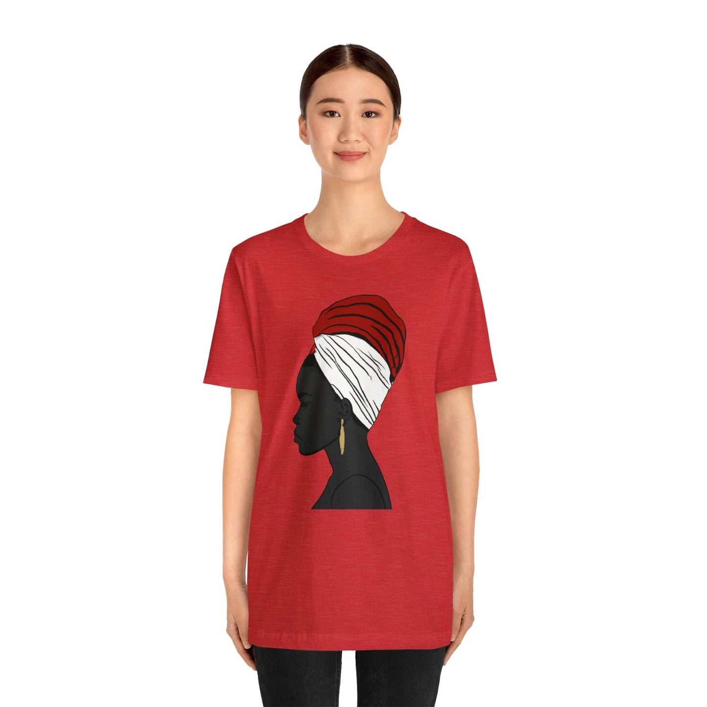 African Woman Art Shirt, Black Queen Shirt - Giftsmojo
