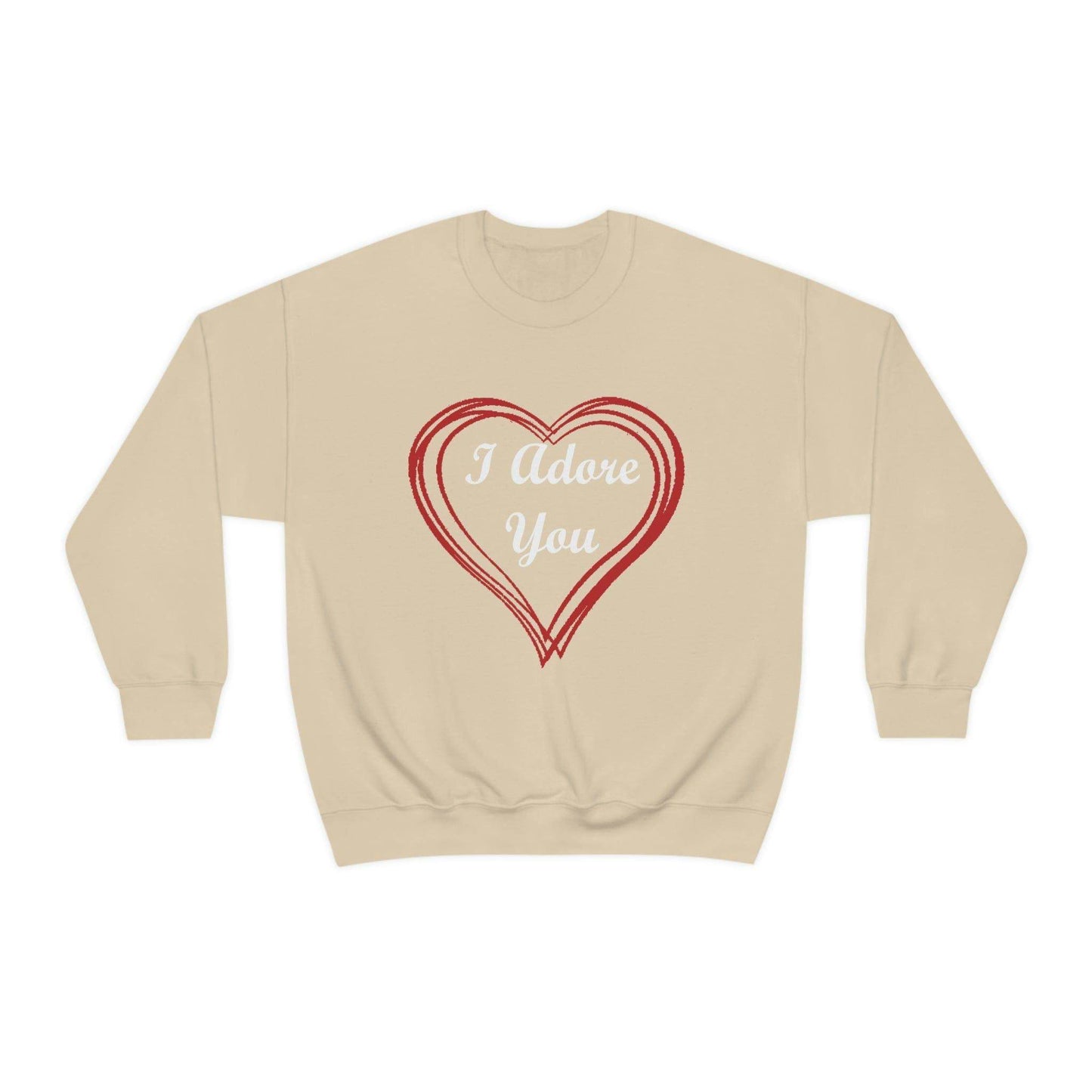 I Adore You Crewneck Sweatshirt - Giftsmojo