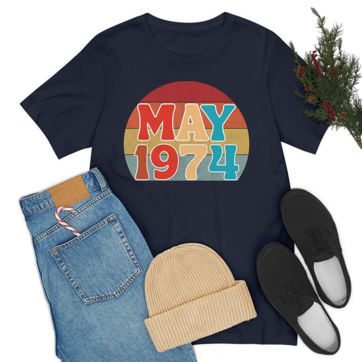 49th Birthday Shirt, 1974 Shirt, 49th Birthday Tee, Vintage 1974 Shirt, 49th Birthday Gifts, 1974 Birthday Shirt, 49th Birthday Gift - Giftsmojo