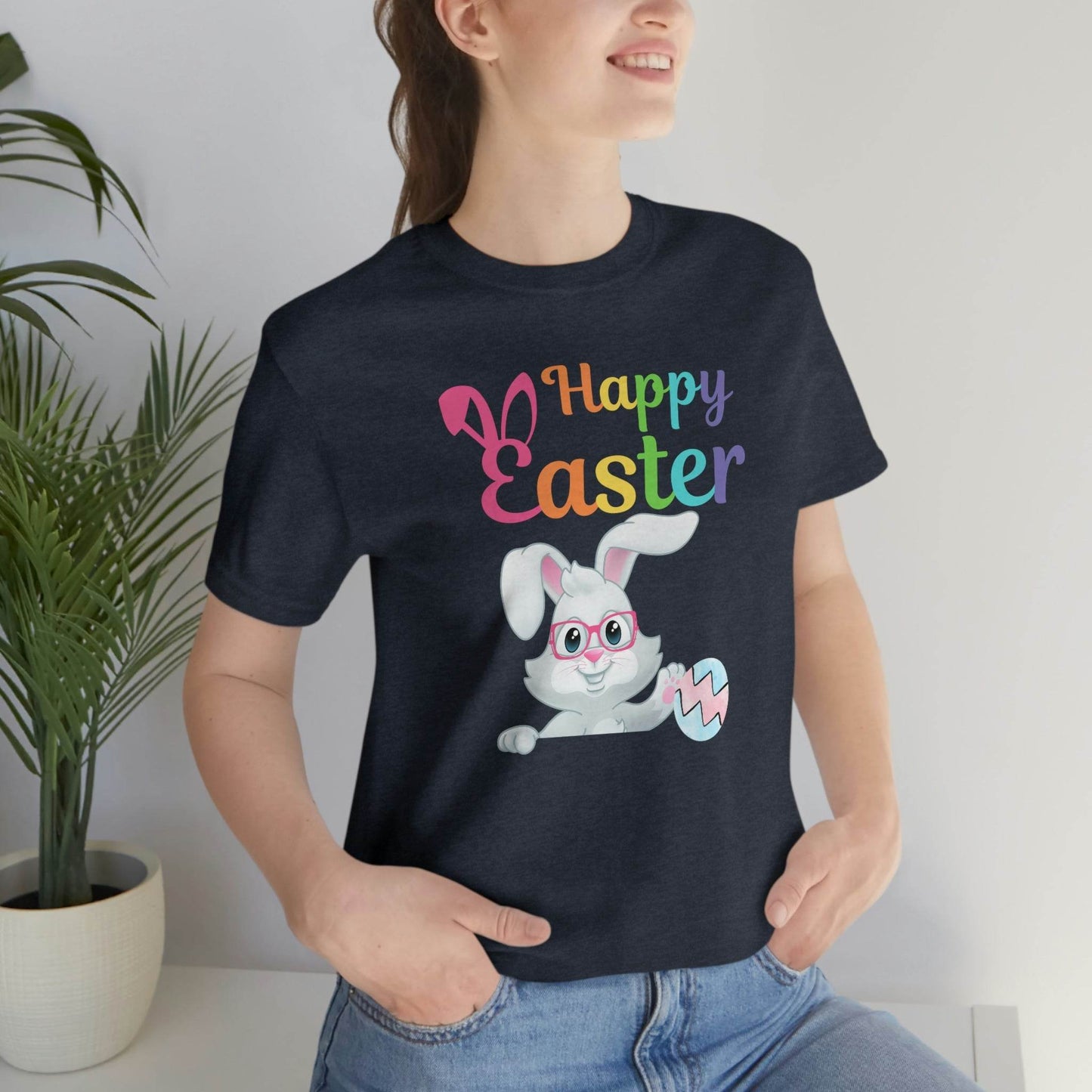 Happy Easter Bunny Tshirt Easter Gift women Easter Shirt Men Easter shirt Easter egg - Giftsmojo